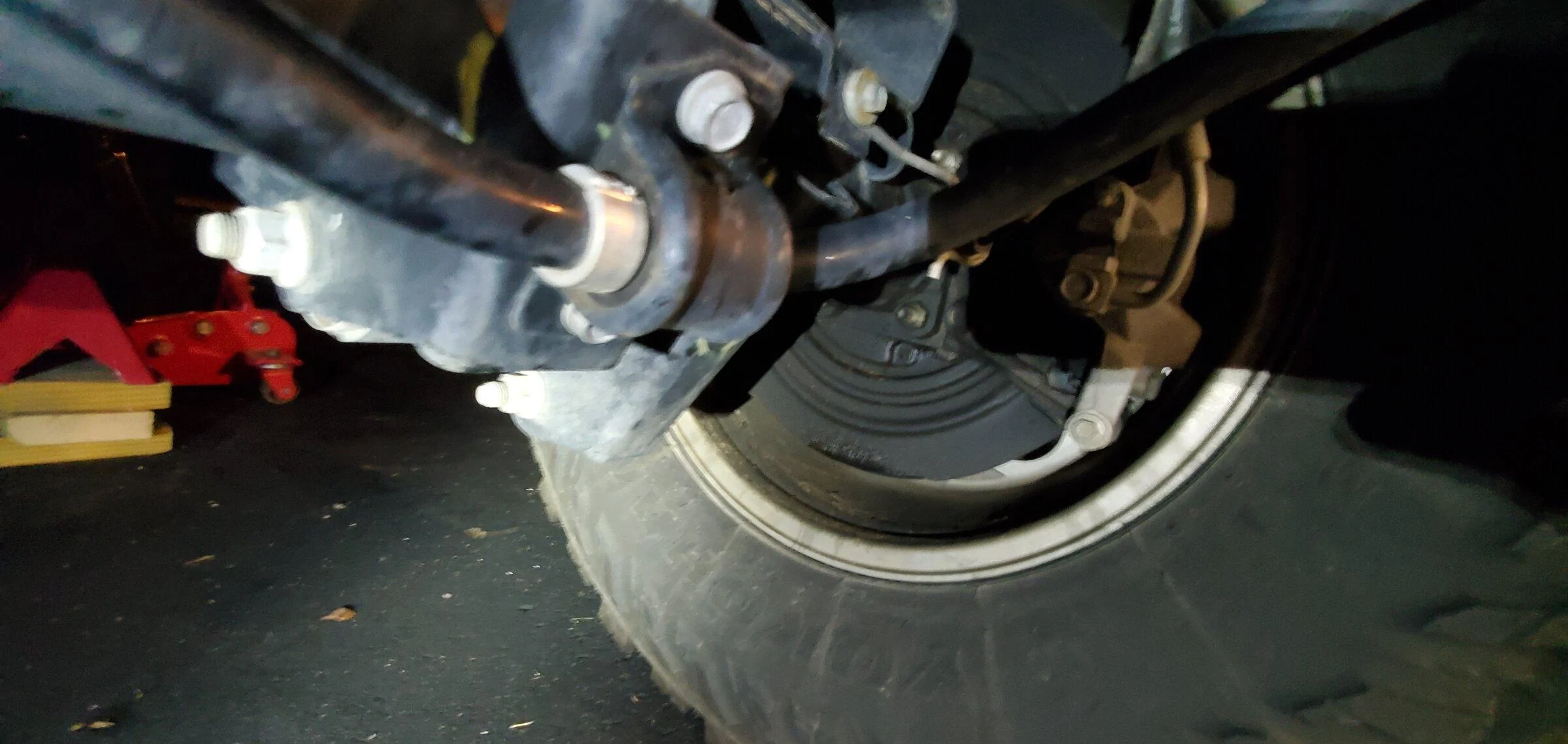 Jeep Gladiator Leaking Axle Seal Poll - Which Corner... assuming you are sitting in the driver's seat facing forward... 20211007_231710 - right rear better photo