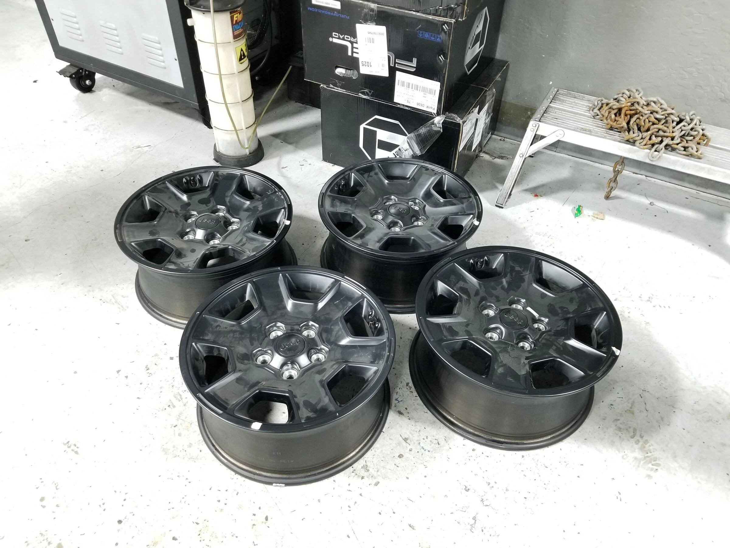 Jeep Gladiator 17" OEM Mojave wheels 20210513_061329