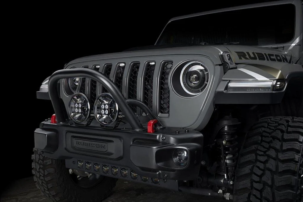 Jeep Gladiator ORACLE Lighting 7" Multifunction 60W LED Spotlight with Post Mount for Jeep Gladiator 2915-023_AO_1024x1024