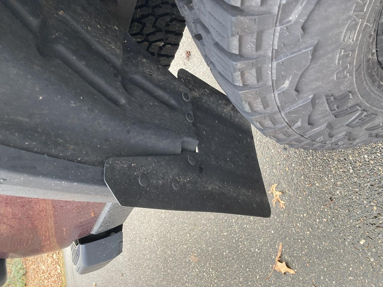 Jeep Gladiator Anybody ever try and make their own set of mud flaps? FBA76BC4-D13B-4D19-94B3-D9A567A52390