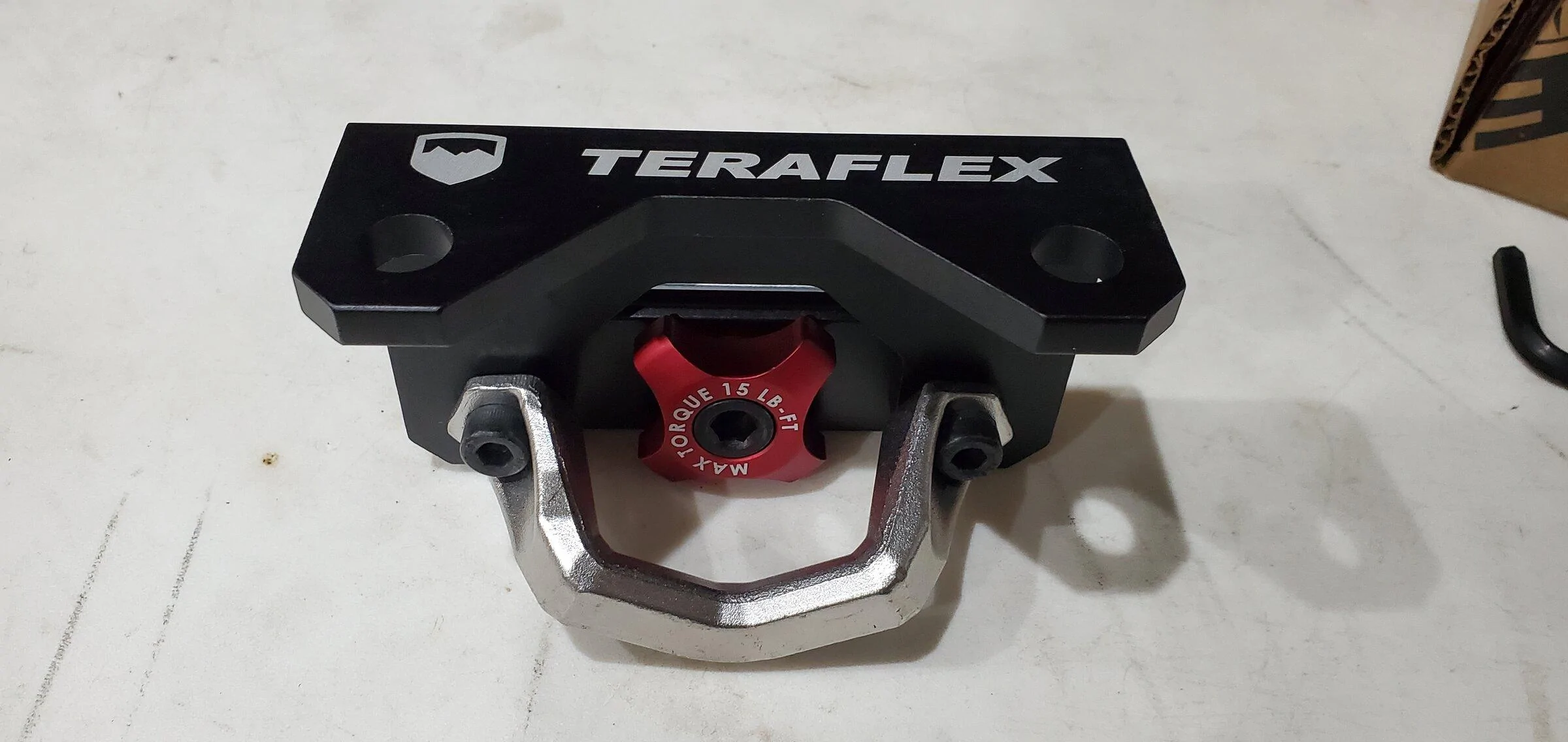 Jeep Gladiator Teraflex Uinta dual mount for CB and flag. 20211206_173359