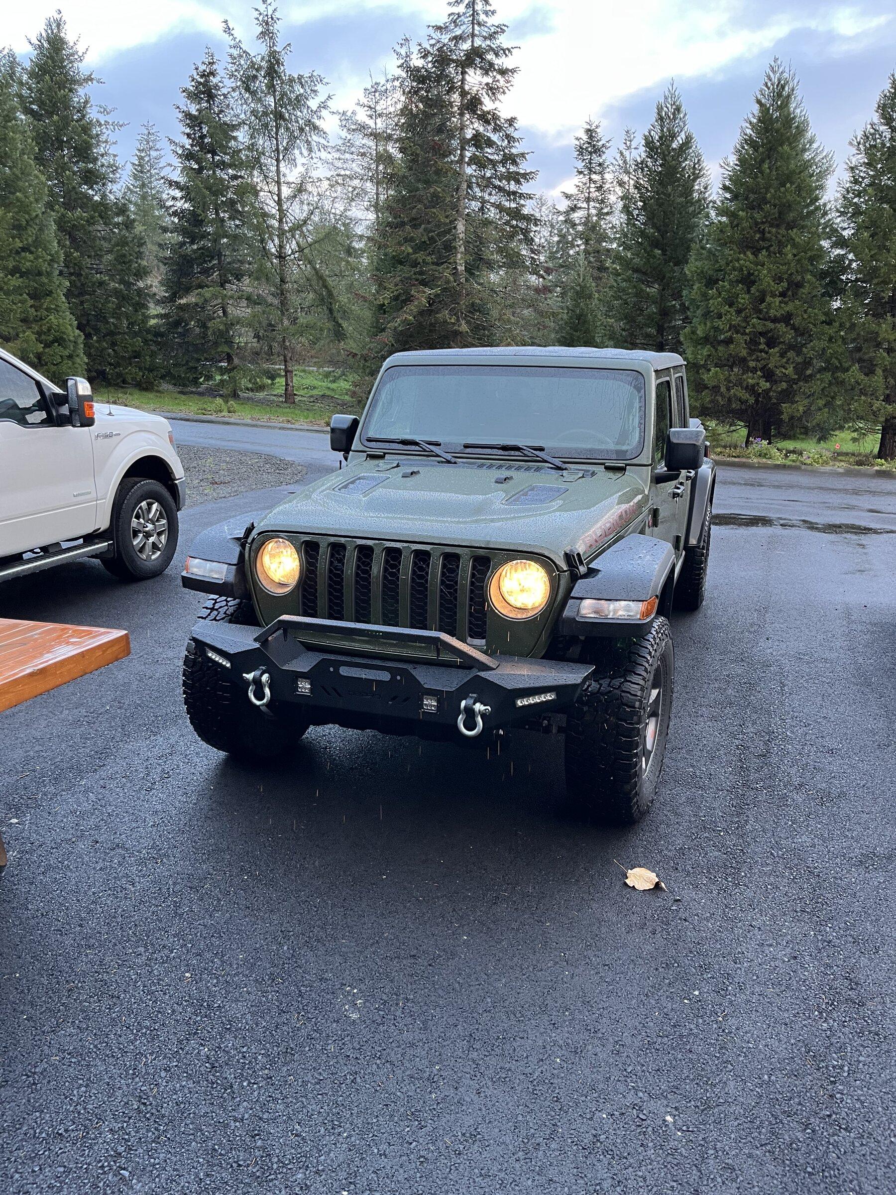 Jeep Gladiator 21' Sarge Green Rubicon Build IMG-0148