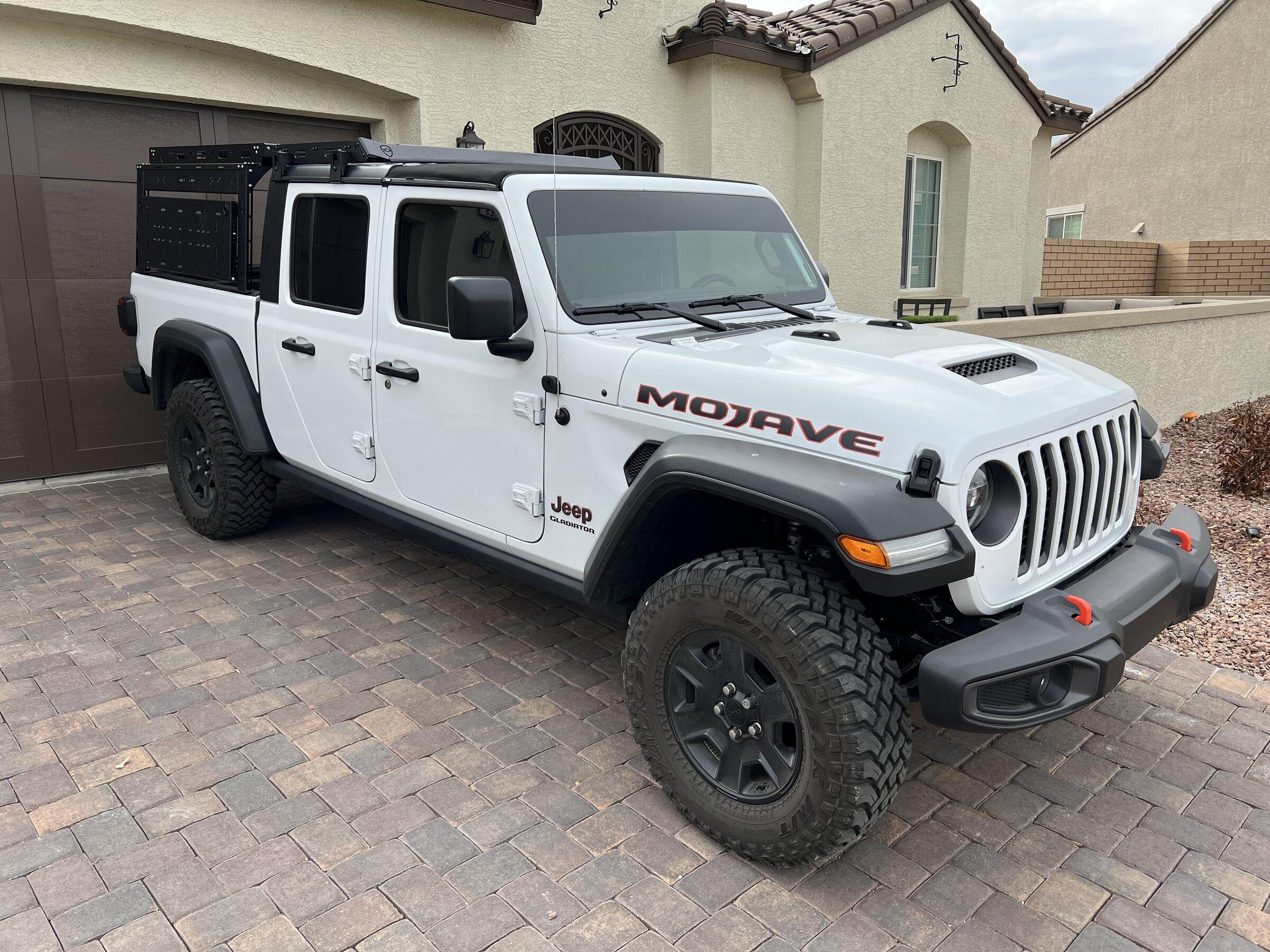 Jeep Gladiator JCR Offroad JT Overland Bed Rack Now Available 6984694F-11F5-44BE-BB88-AF6D2C5BE004