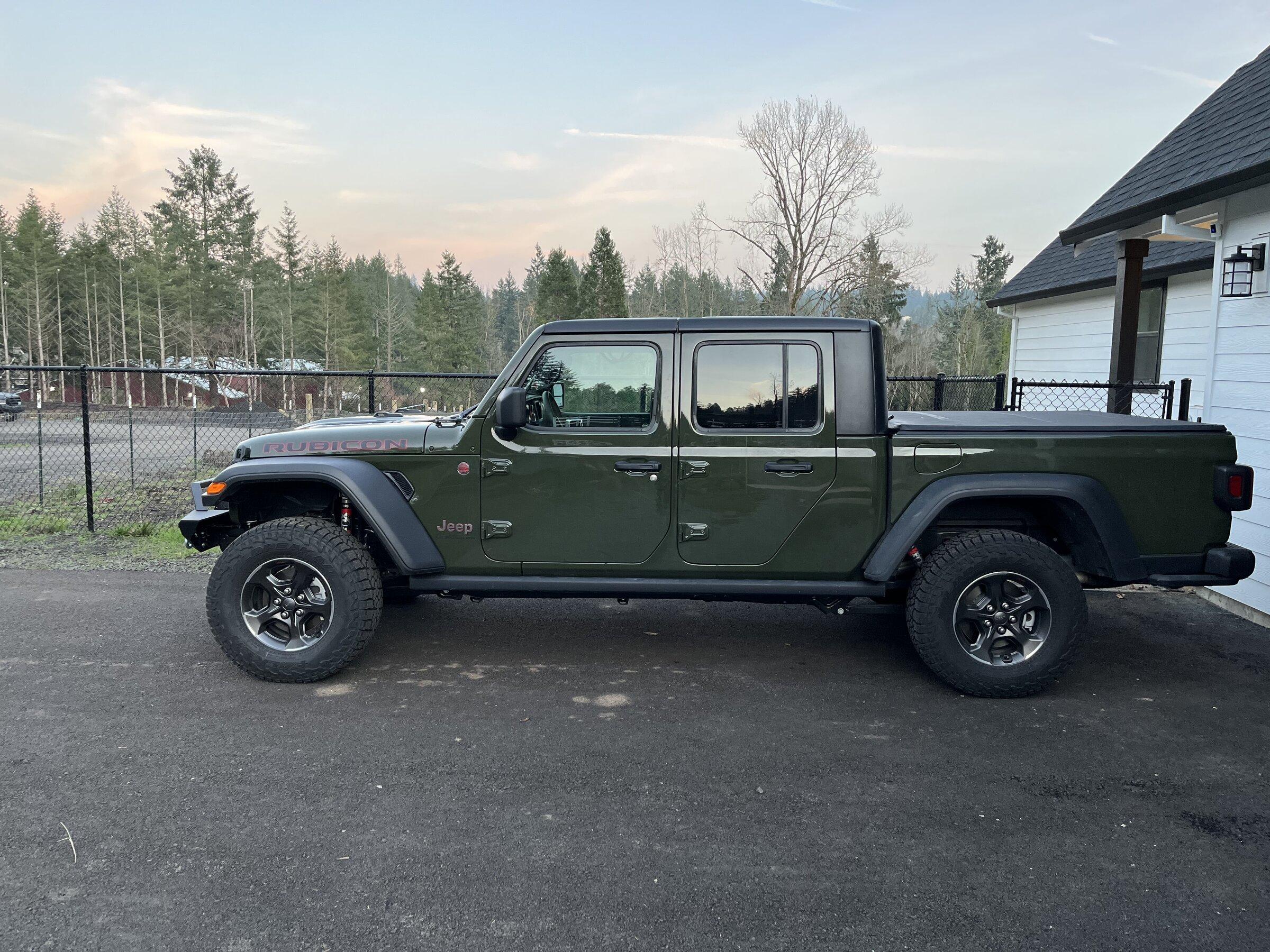 Jeep Gladiator 21' Sarge Green Rubicon Build IMG-0266