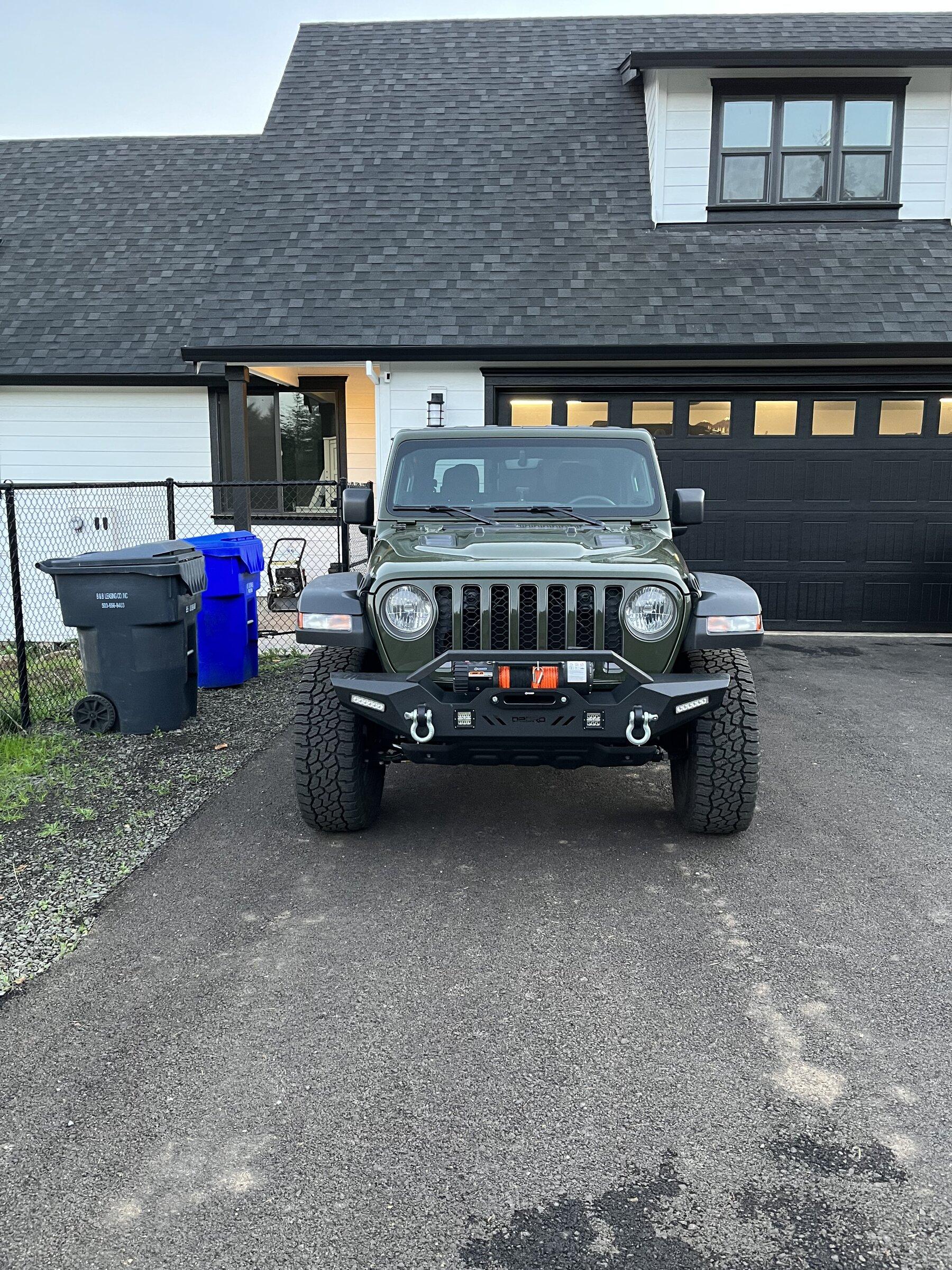 Jeep Gladiator 21' Sarge Green Rubicon Build IMG-0267