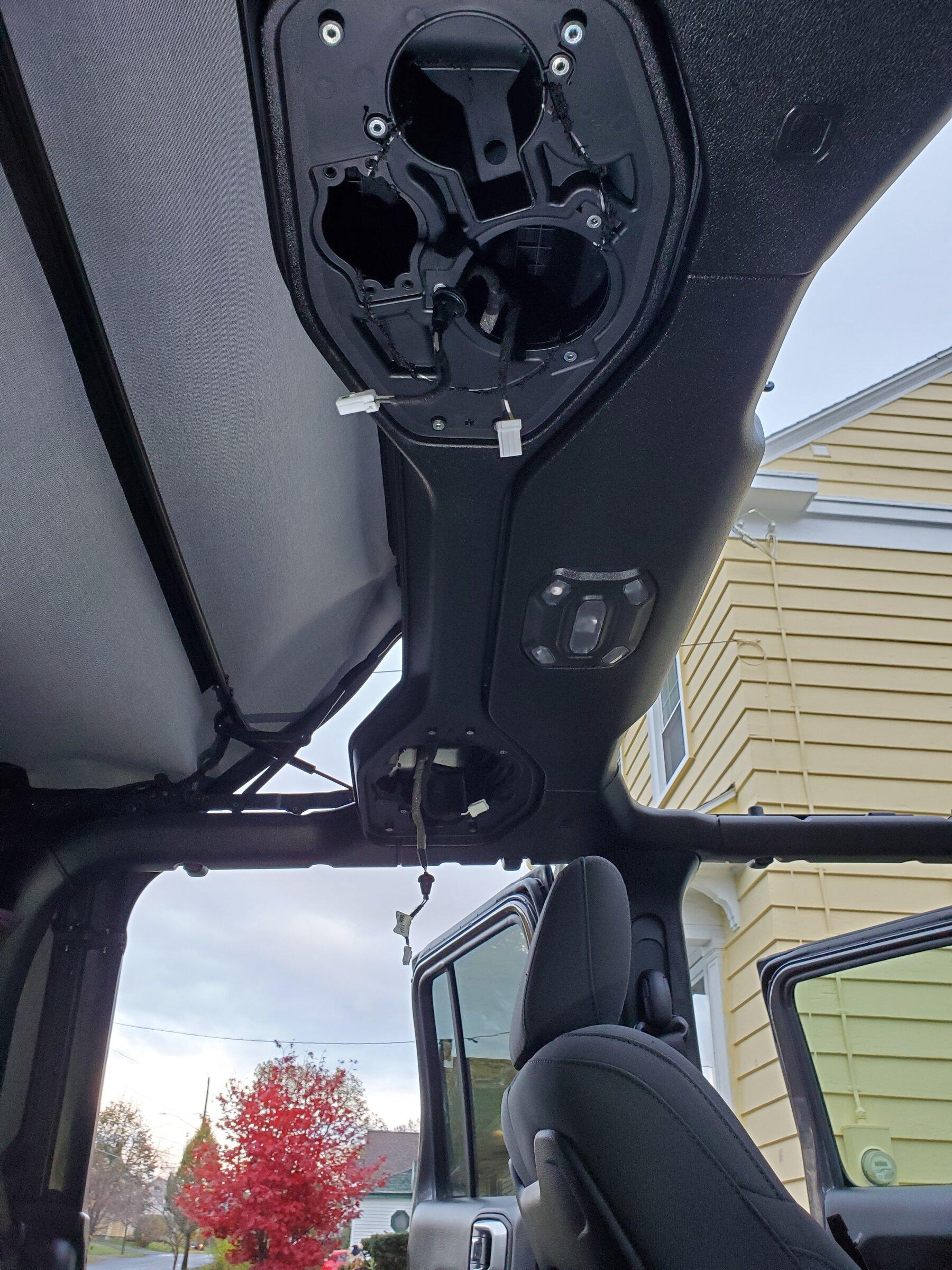 Jeep Gladiator Need some advise for 6x9 sound bar upgrade 20211113_161900