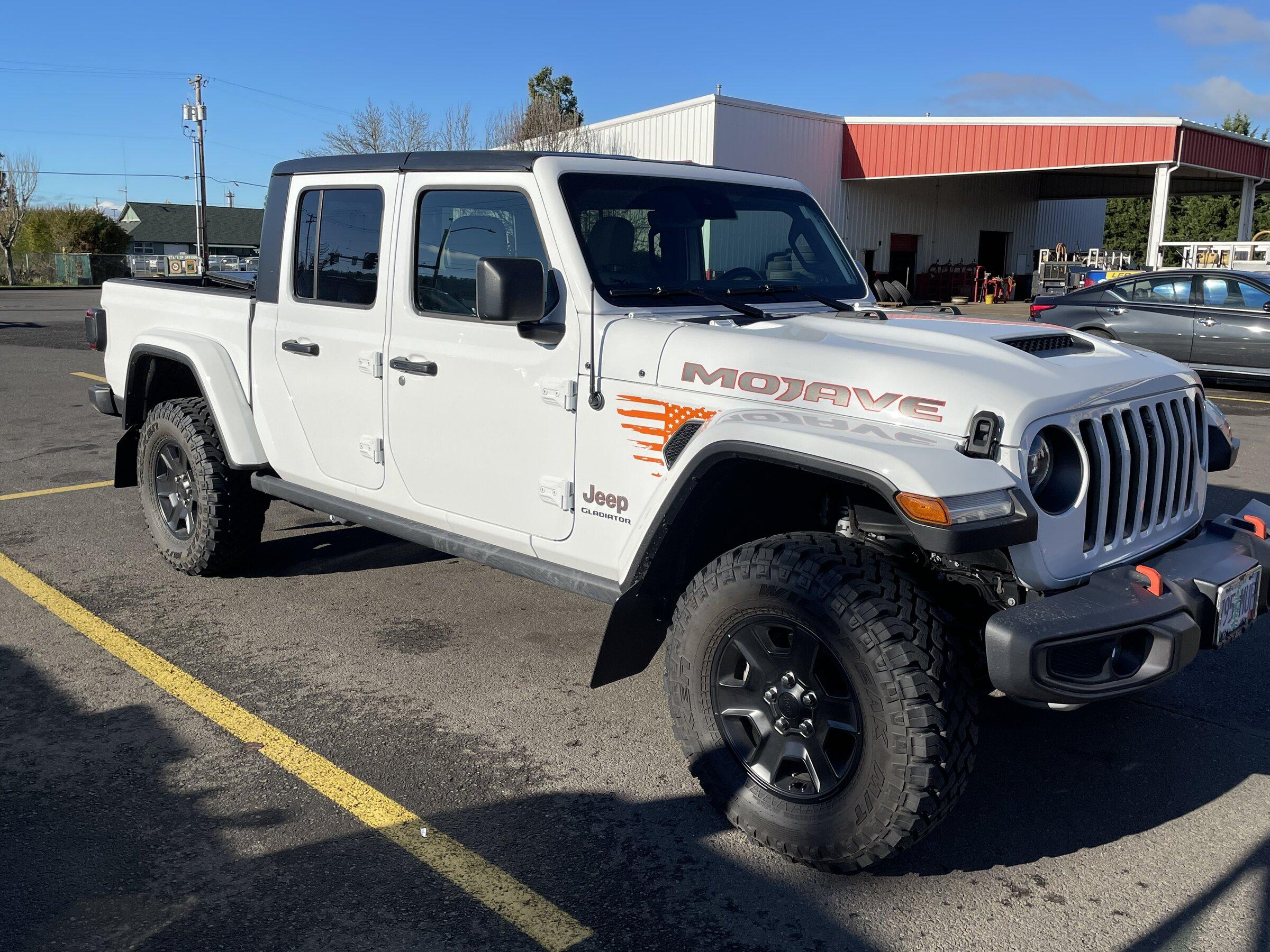 Jeep Gladiator 35s and No Lift Thread E72DFCF5-E183-4A37-BD85-015336BC84BD