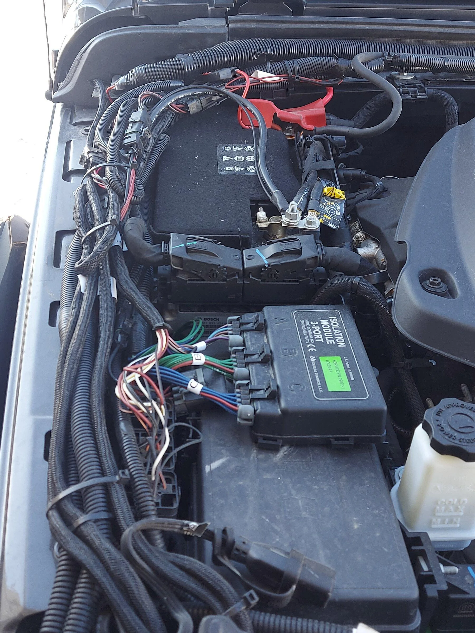 Jeep Gladiator Installed Installed Snowex LT7200 Plow 20211208_112400
