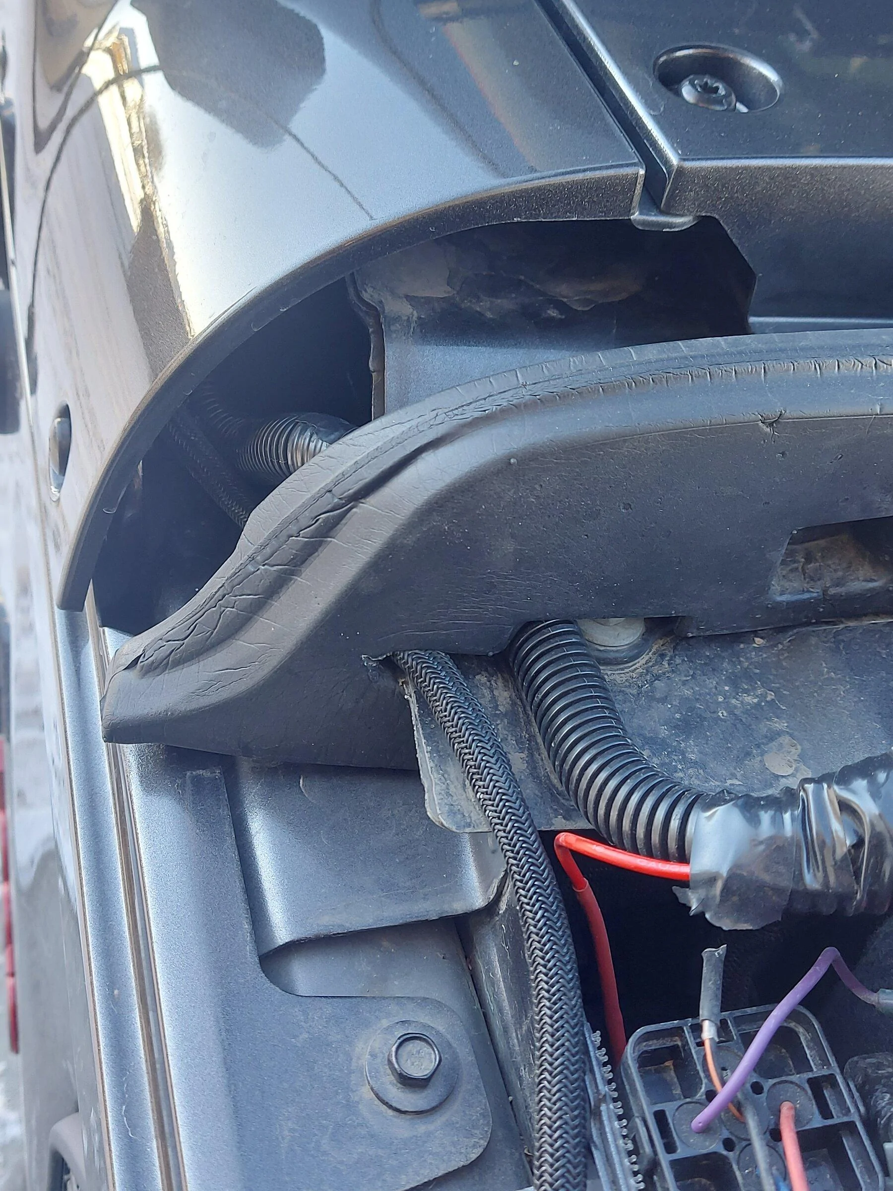 Jeep Gladiator Installed Installed Snowex LT7200 Plow 20211208_112416