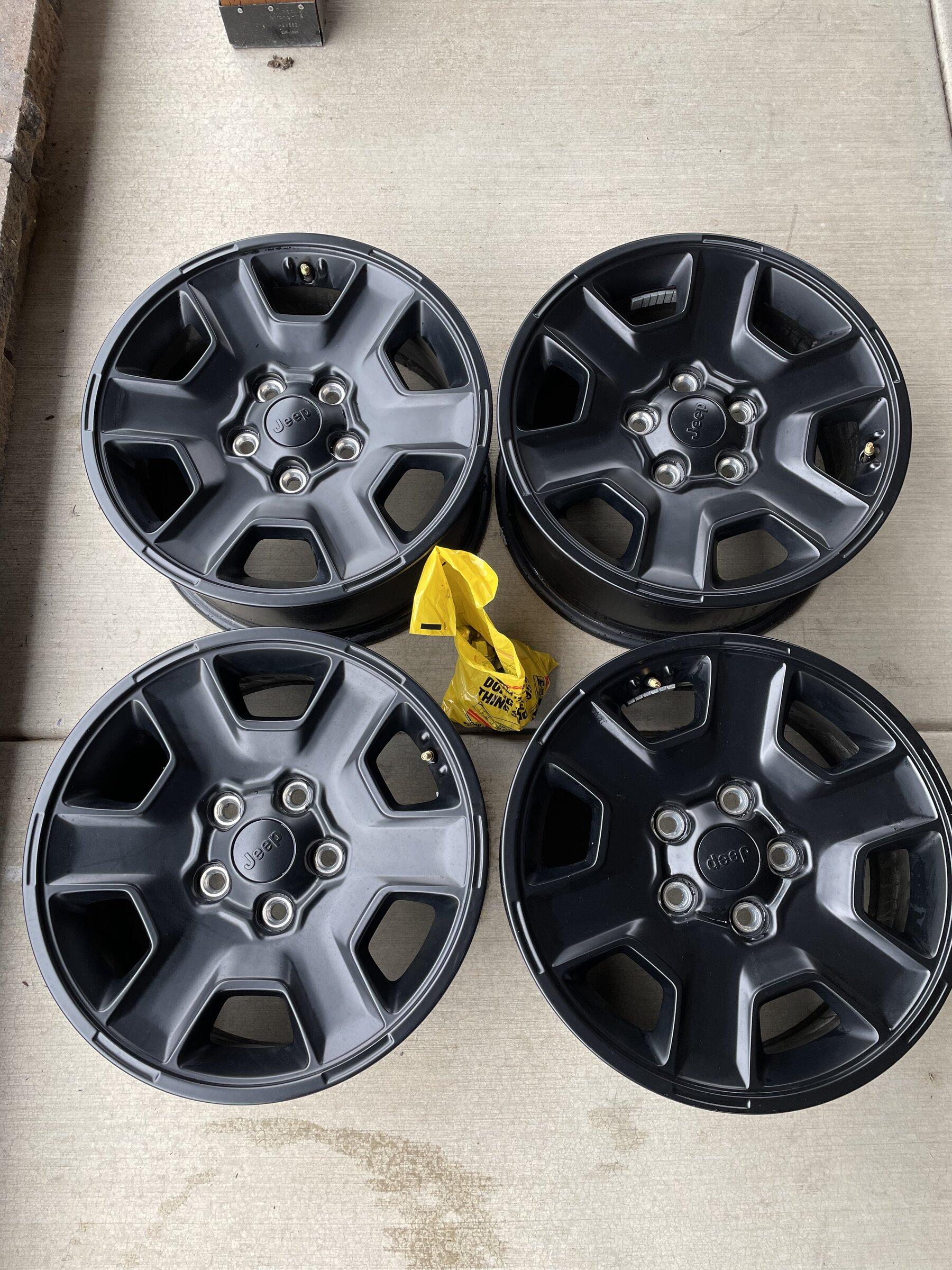 Jeep Gladiator OEM Mojave Wheels 9A875242-7FBE-4F52-85CD-9FA71A62F7E2