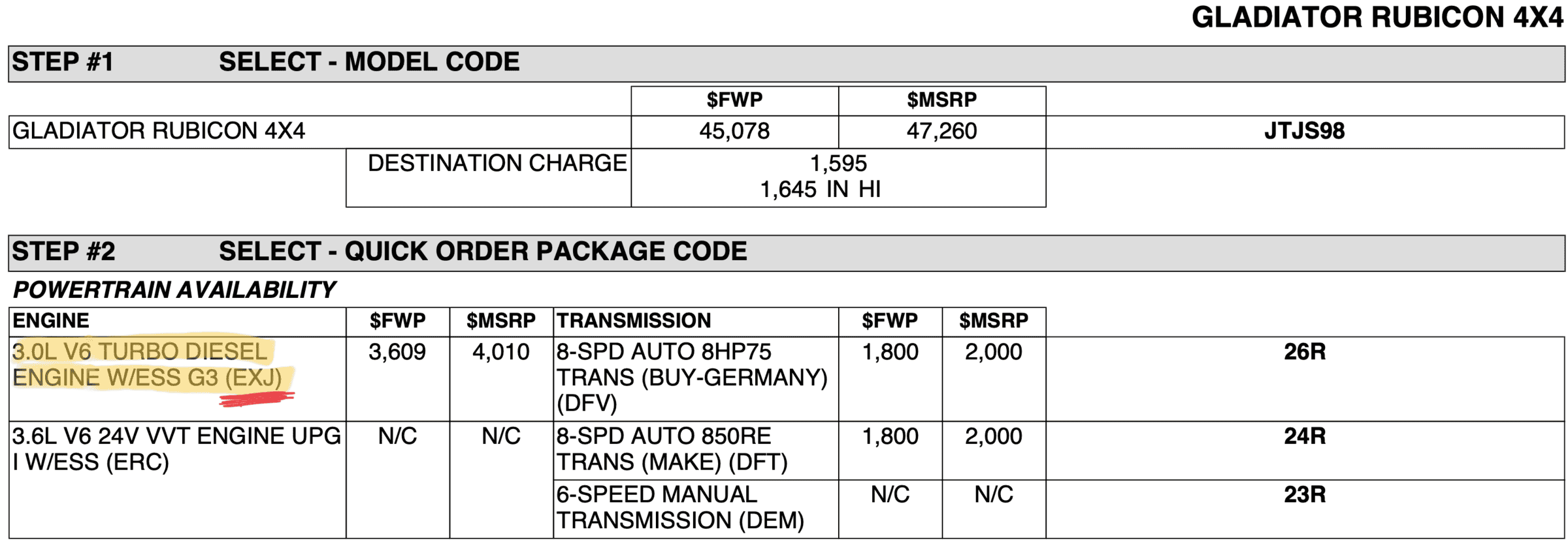 Jeep Gladiator Updated - Gladiator EcoDiesel Bottoming Out Poll 2 - Spring Part Numbers Screen Shot 2021-12-08 at 5.32.08 PM