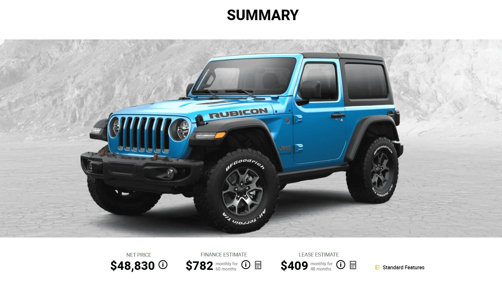 Jeep Gladiator You can now build a 2022 JL on Jeep.com - No JT yet Screenshot 2021-12-09 095827