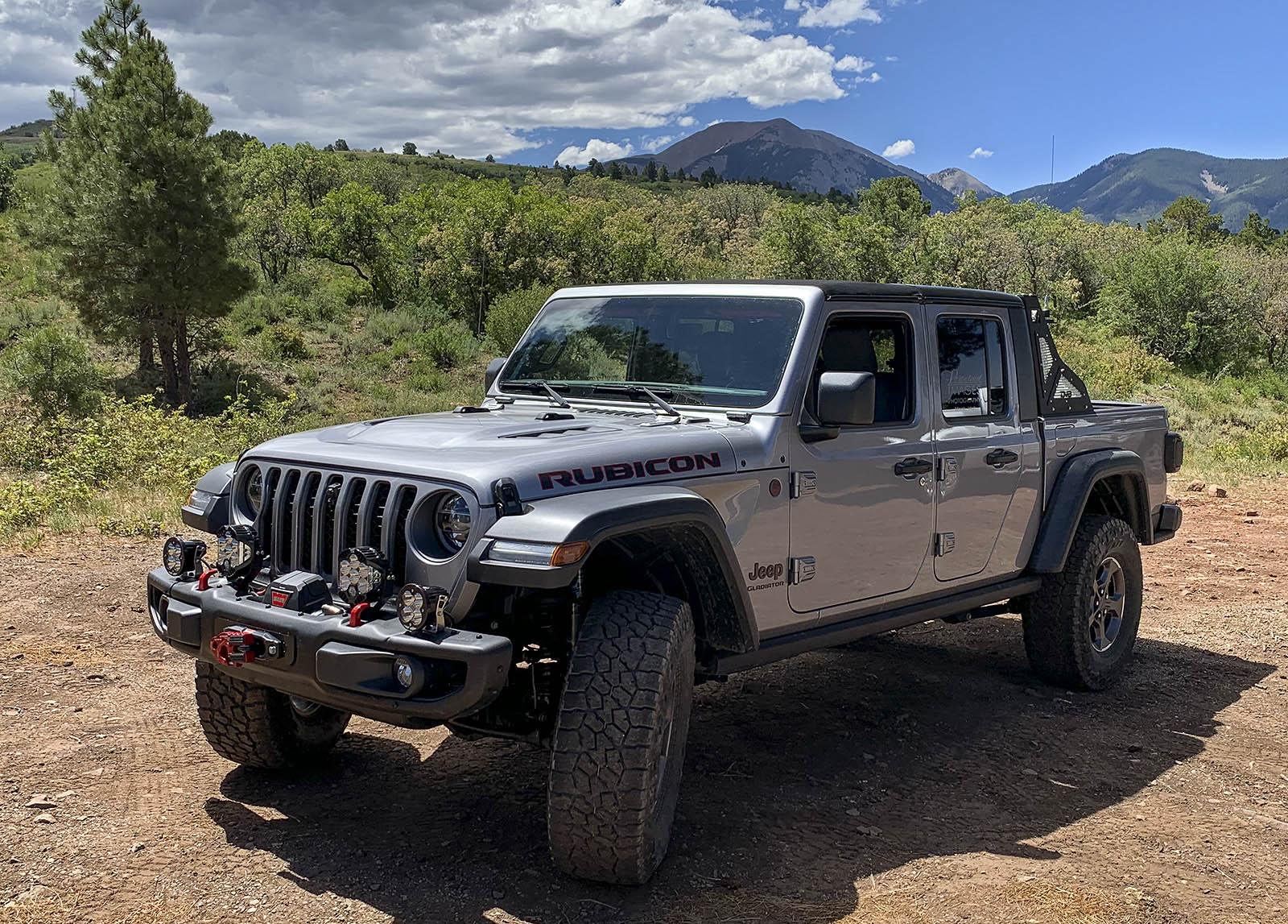 Jeep Gladiator What does everyone do with their stock bumpers? Lifted2