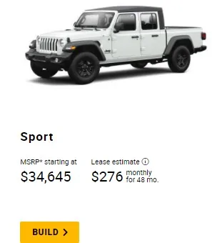 Jeep Gladiator You can now build a 2022 JL on Jeep.com - No JT yet 2021_JT