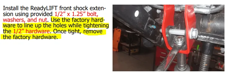 Jeep Gladiator SOLVED! Shock Extension Install 1639078197835