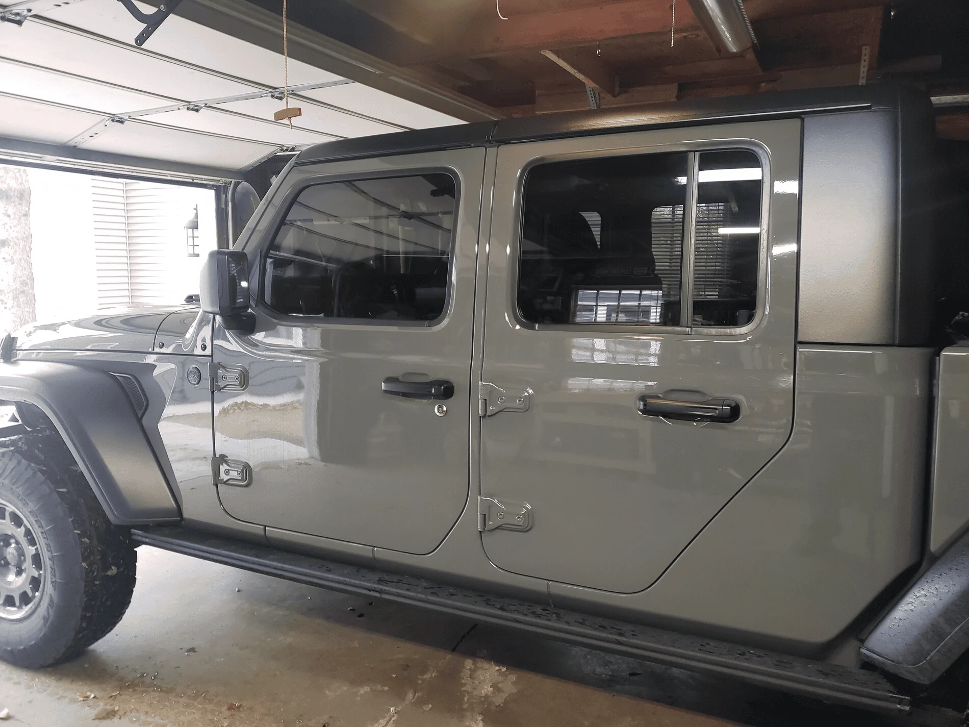 Jeep Gladiator Tint scheduled for this weekend. Not sure what percent I want to go? 1639096332172