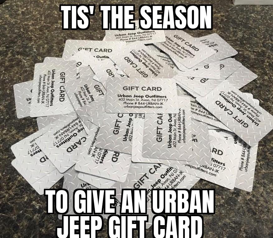 Jeep Gladiator Urban Jeep Gift Cards Gift Card 2