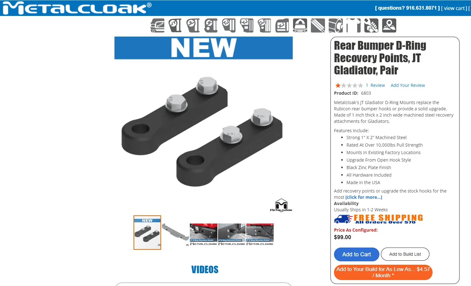 Jeep Gladiator Replace the hooks with loops? 1639147554017