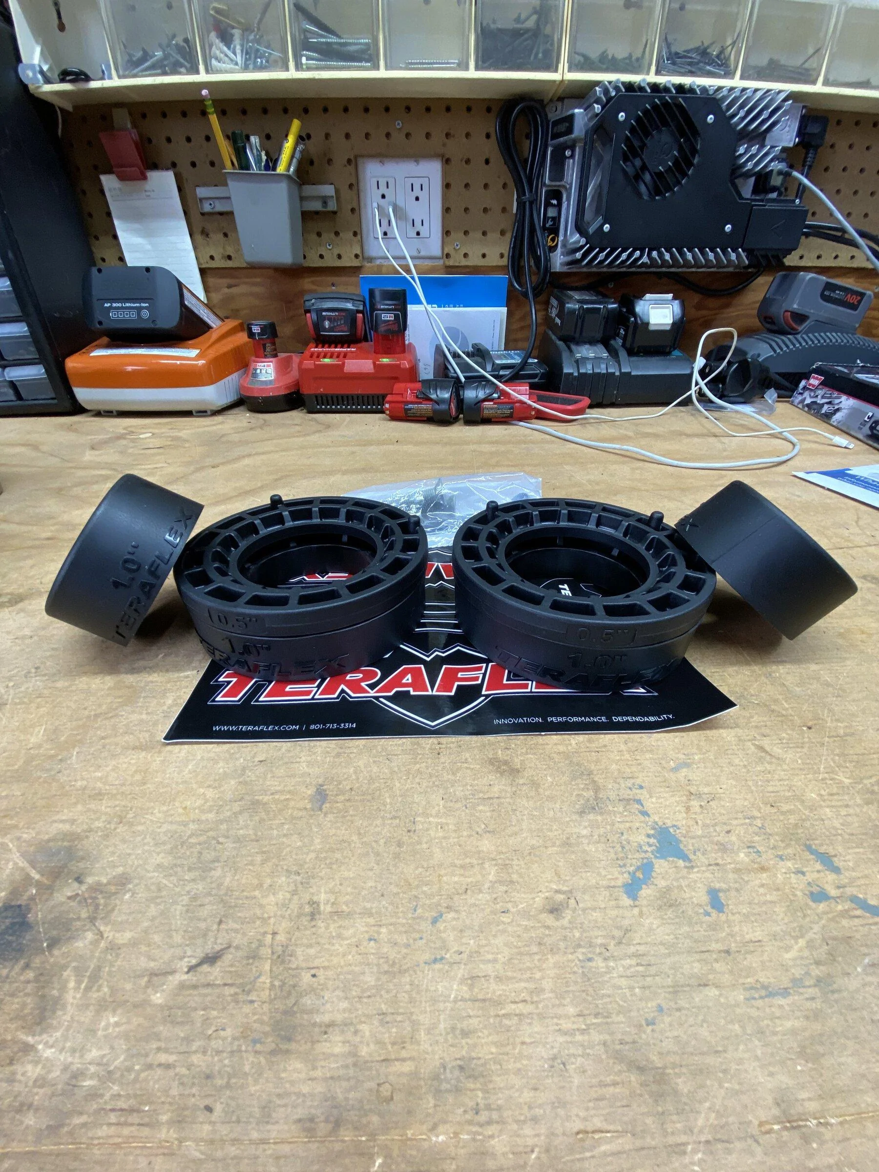Jeep Gladiator FS: Teraflex Leveling Kit and Daystar 3/4" Spacers IMG_0382