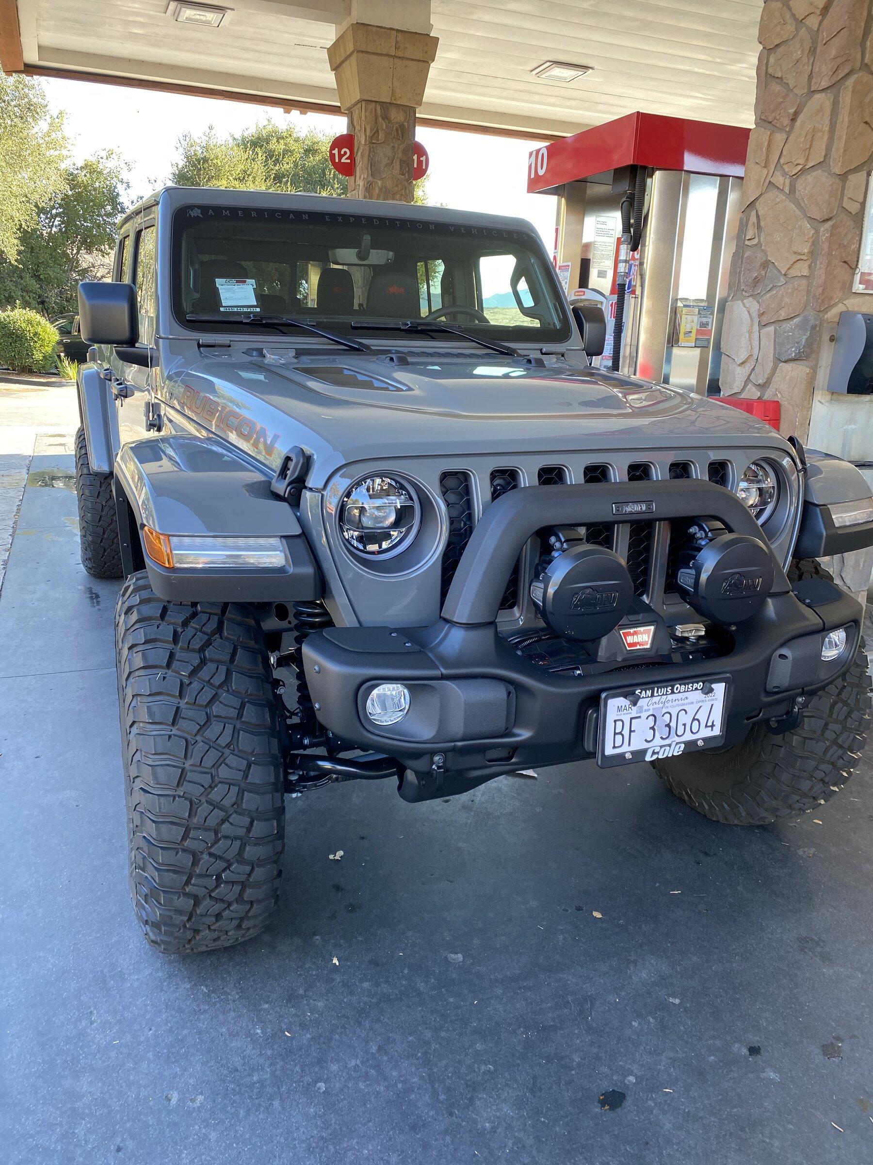Jeep Gladiator AEV JT370 picked up today 3783824C-9421-4725-B924-0C0B150CEE69