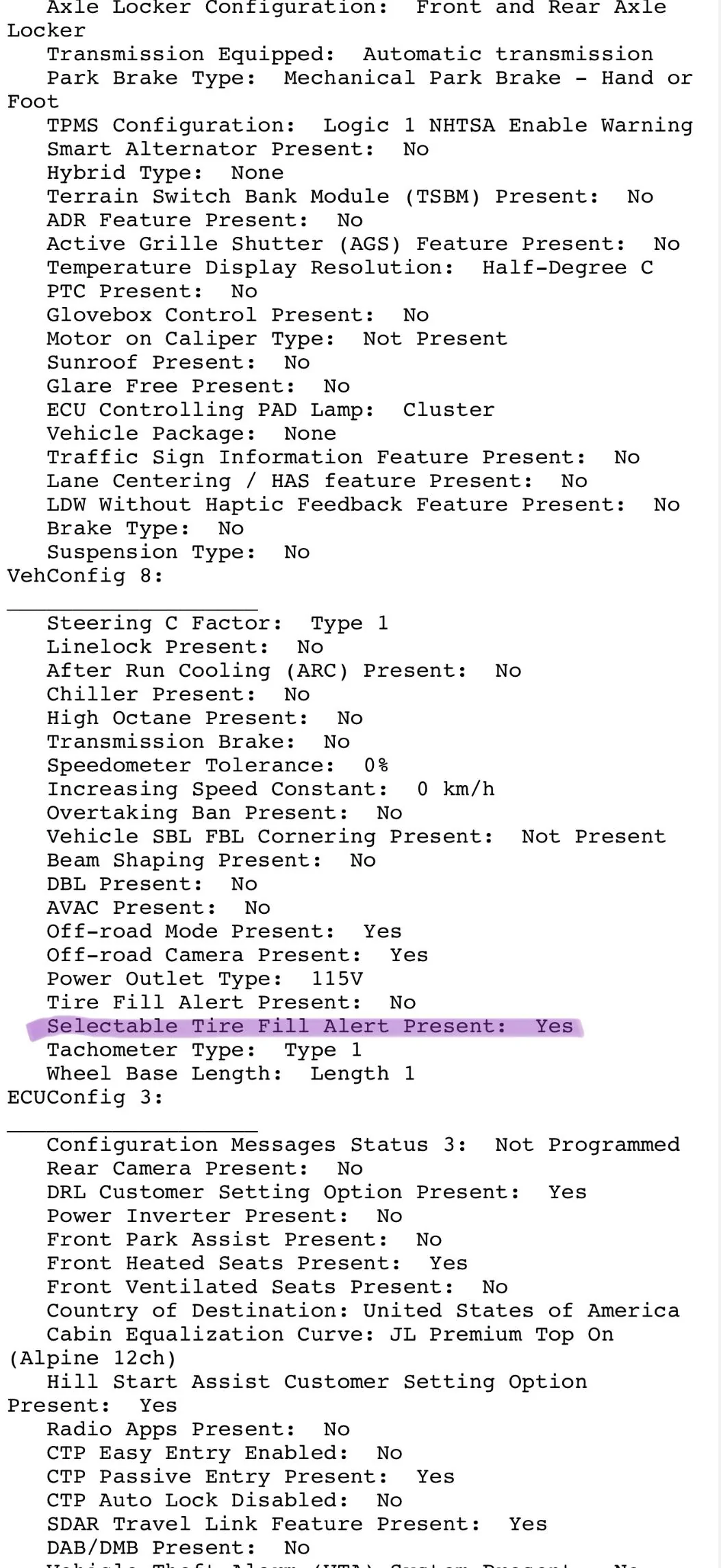 Jeep Gladiator Tire Fill Alert added for a Sept 21' build date C5E92DF1-22FC-4FA7-80DC-1A6BC4143267