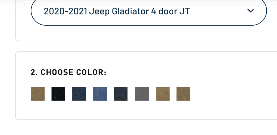 Jeep Gladiator Coverking Topliners - Anyone not get a black one? 1639252204535