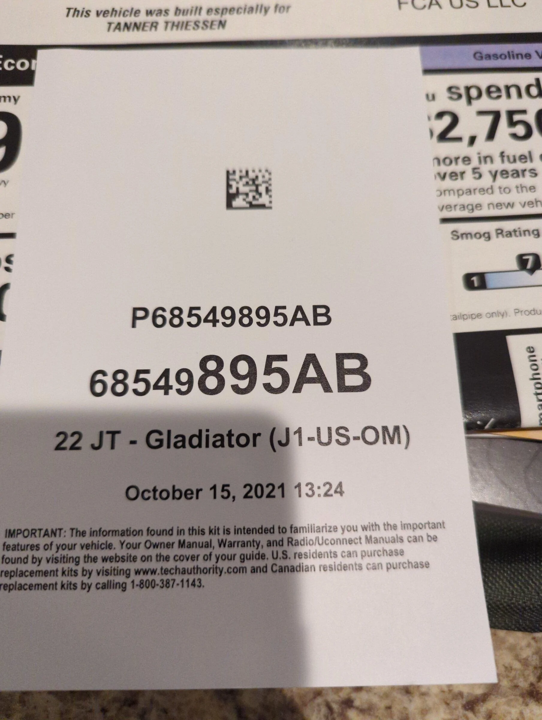 Jeep Gladiator Took Delivery of Your JT? Sign in Here! 16392807011744895559295468498881