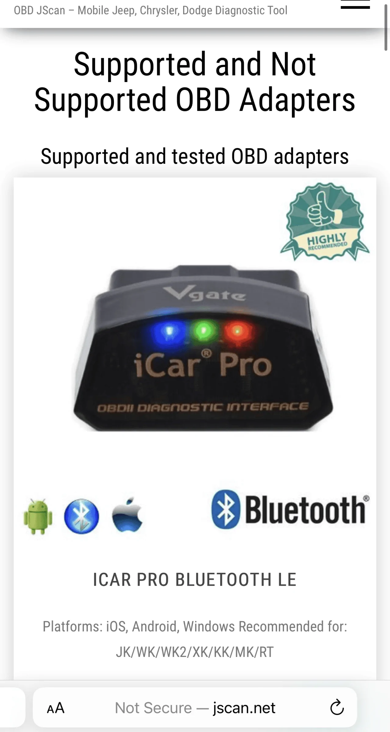 Jeep Gladiator Assistance/Advice Needed for JScan - Changing tire size. 1639316294851