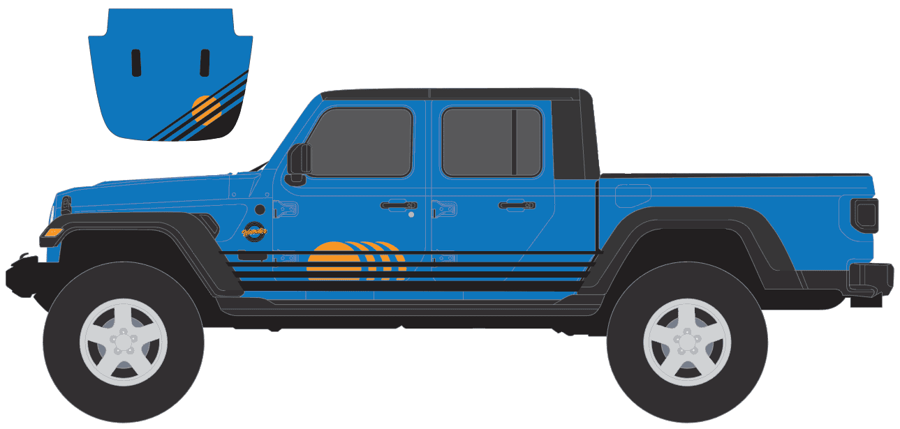Jeep Gladiator 'Retro' Graphics Option? 1639422660791