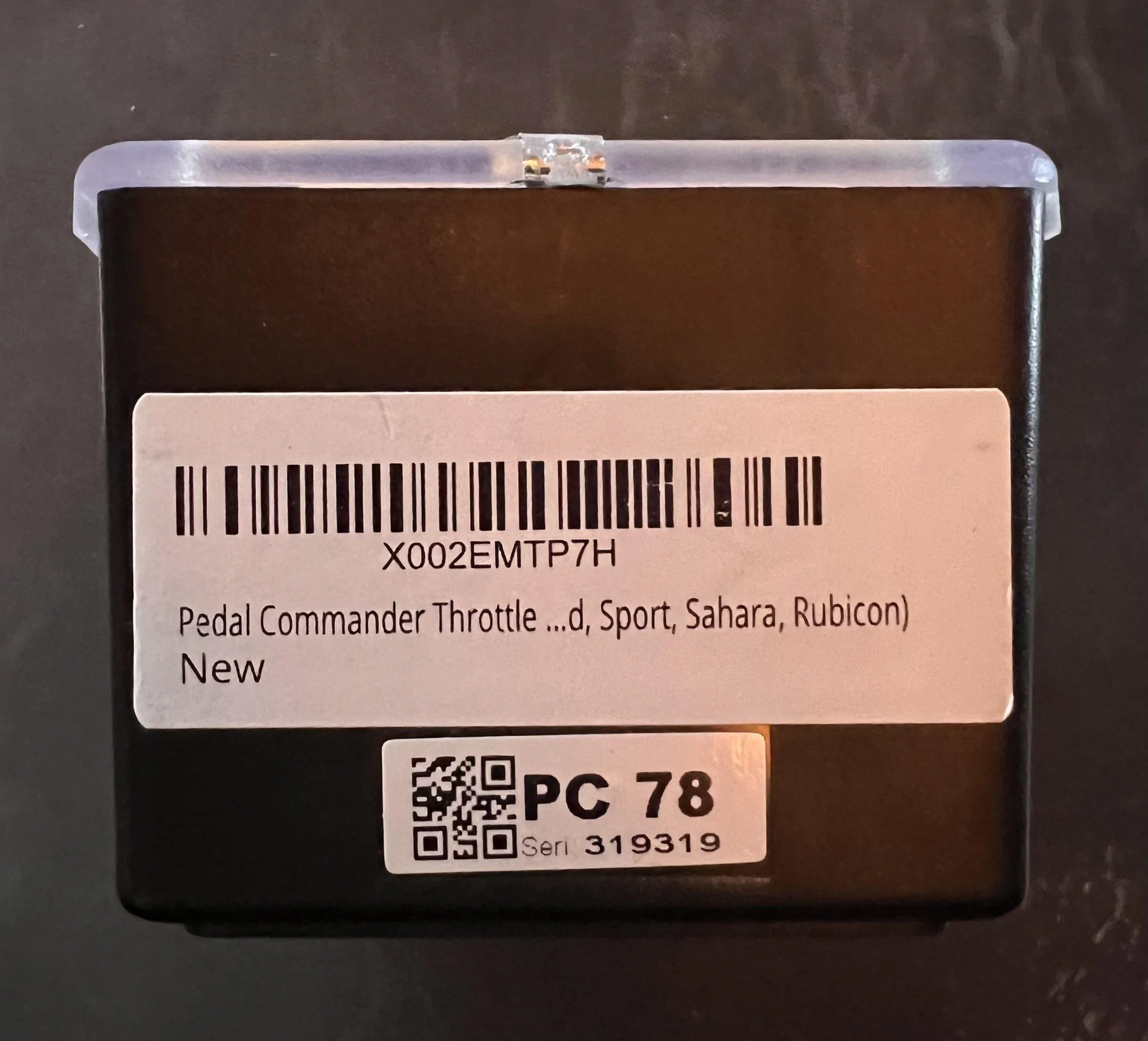 Jeep Gladiator Pedal Commander PC78 (Bluetooth) - $225 5458D31B-A682-40A6-99D7-BBC3C042490B