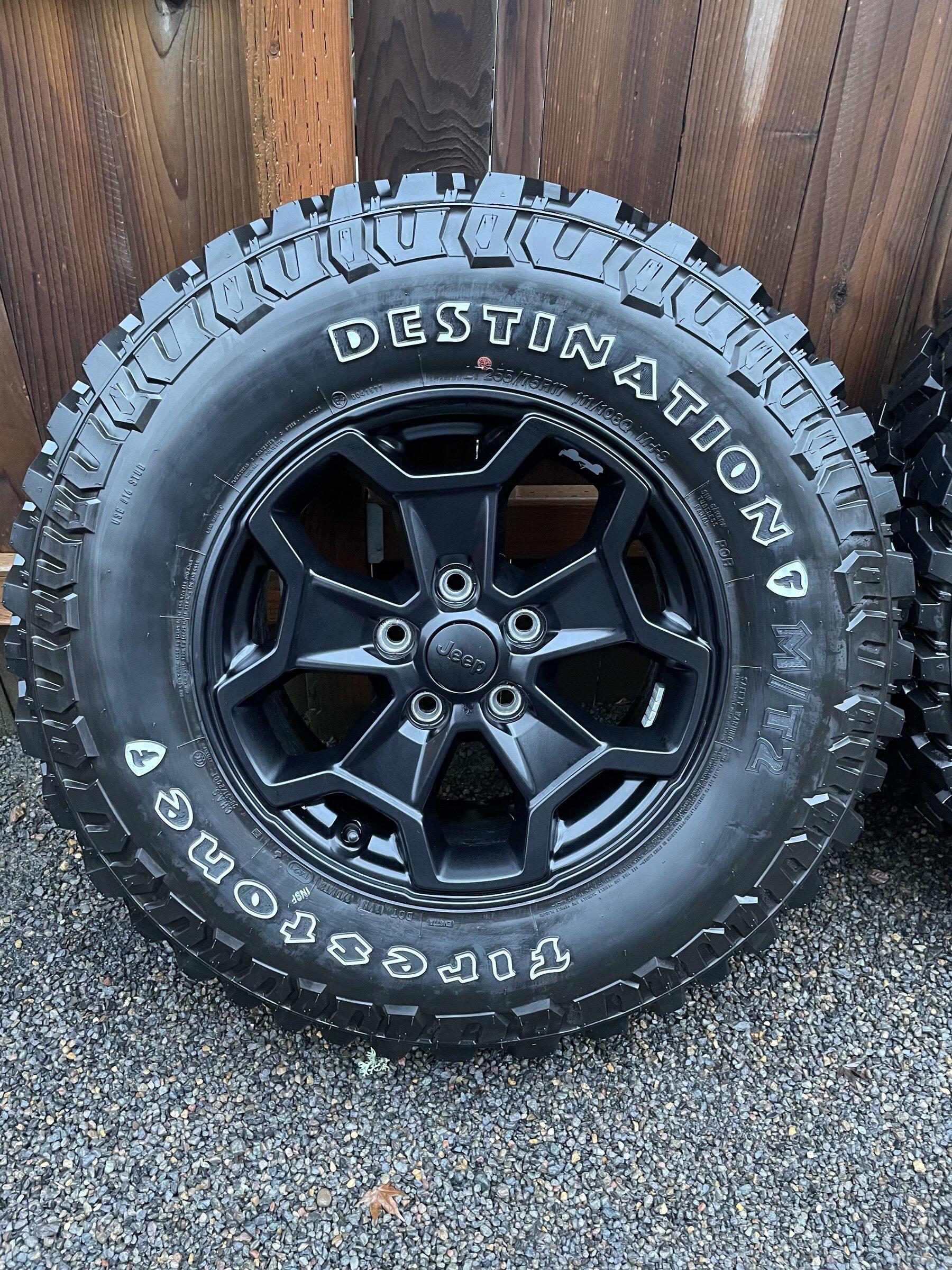 Jeep Gladiator Willys wheels and tires (near new) 2BD8D567-68C5-4286-937F-D1E5D32AAEF2