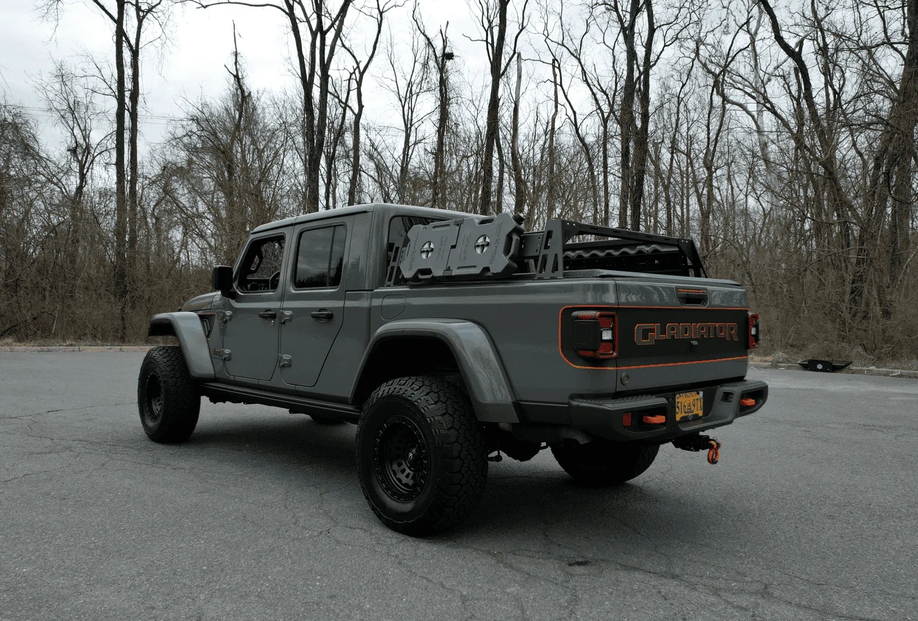 Jeep Gladiator Stickers and decal pics! JT rear