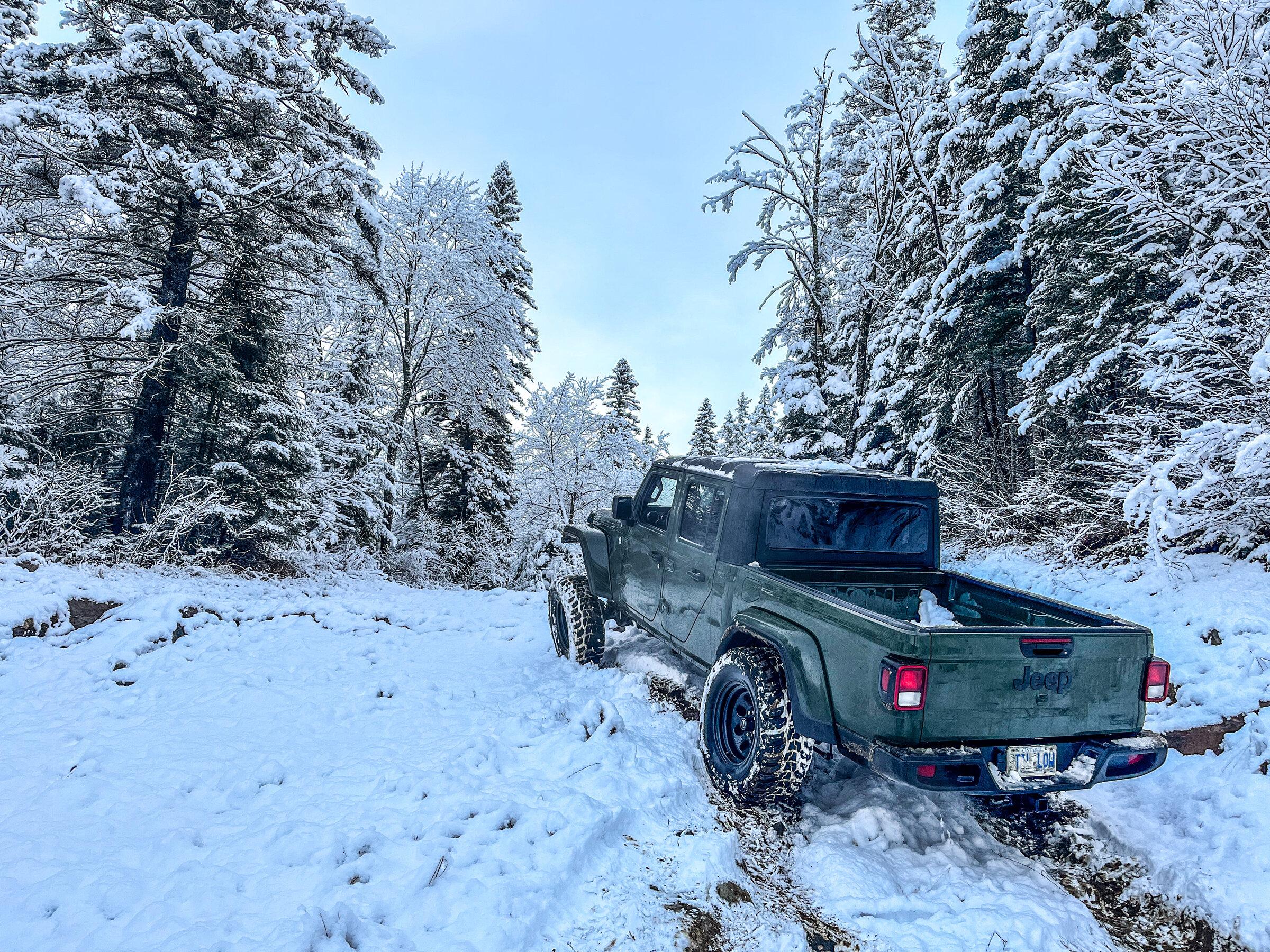 Jeep Gladiator Let's see those winter wheeling shots! ? B9FA41C9-E883-45EE-AABD-D5E7C5D5B422