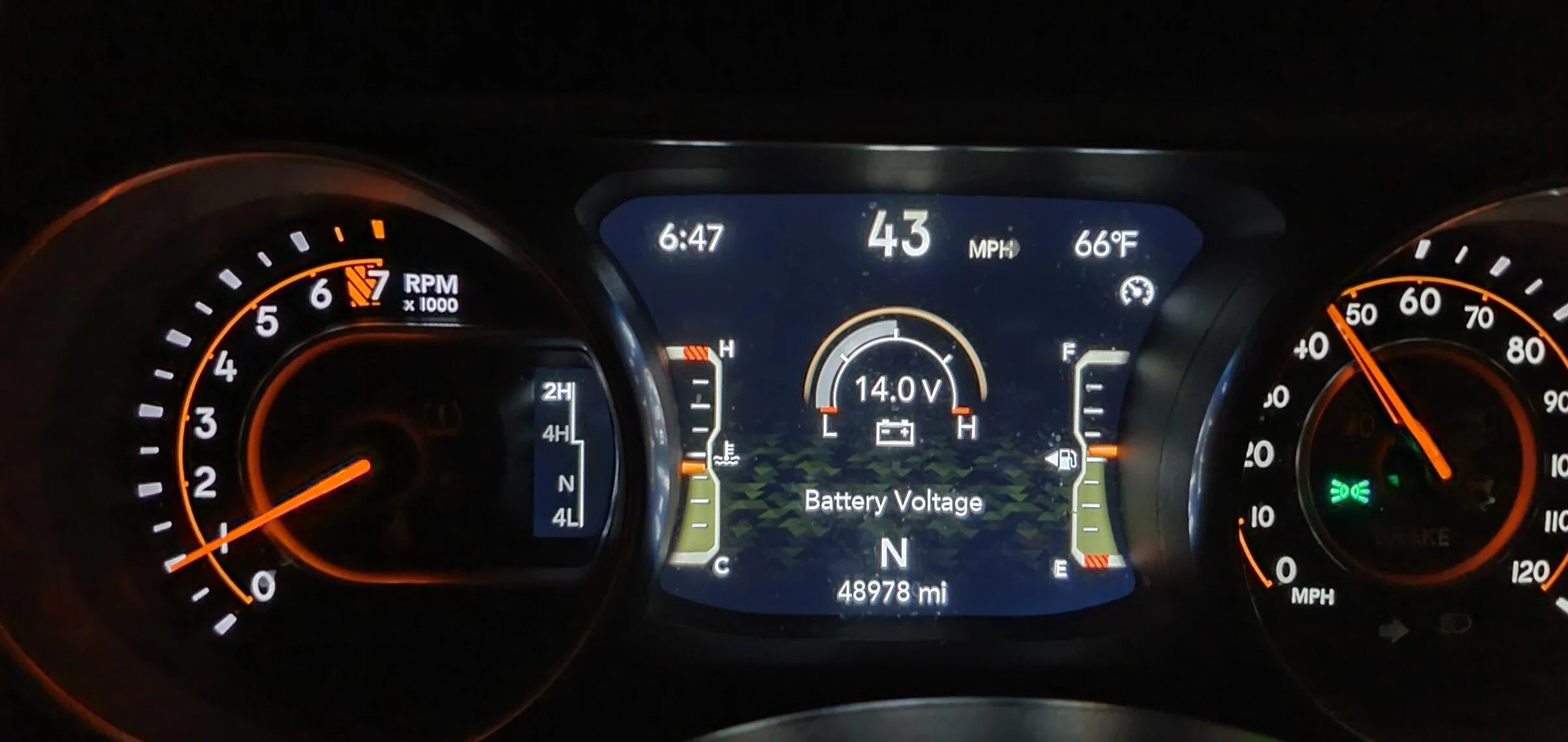 Jeep Gladiator Voltage too low? 20211215_184709