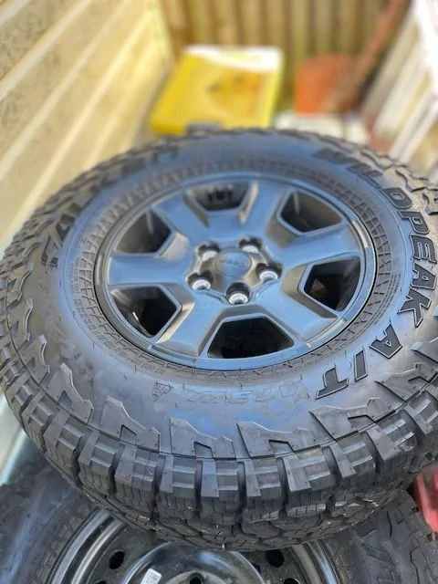 Jeep Gladiator Mojave Take Off Wheels & Tires - $1000.00 wheel1