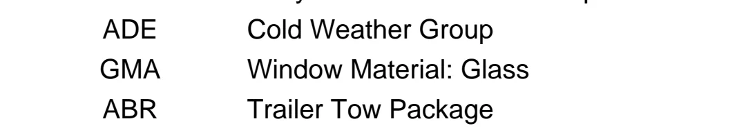 Jeep Gladiator 2022 Jeep Gladiator (JT) ORDER GUIDE!! [Updated Monthly] Screenshot_20211217-101254_Samsung Notes