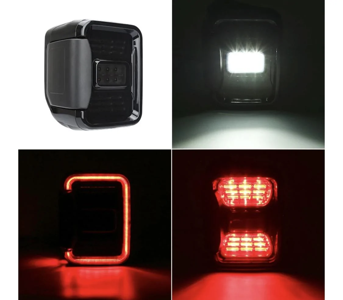 Jeep Gladiator Aftermarket LED taillights & Diode dynamics clear corner markers 54FE8594-16DF-410D-A9A2-A9320D0CDF99