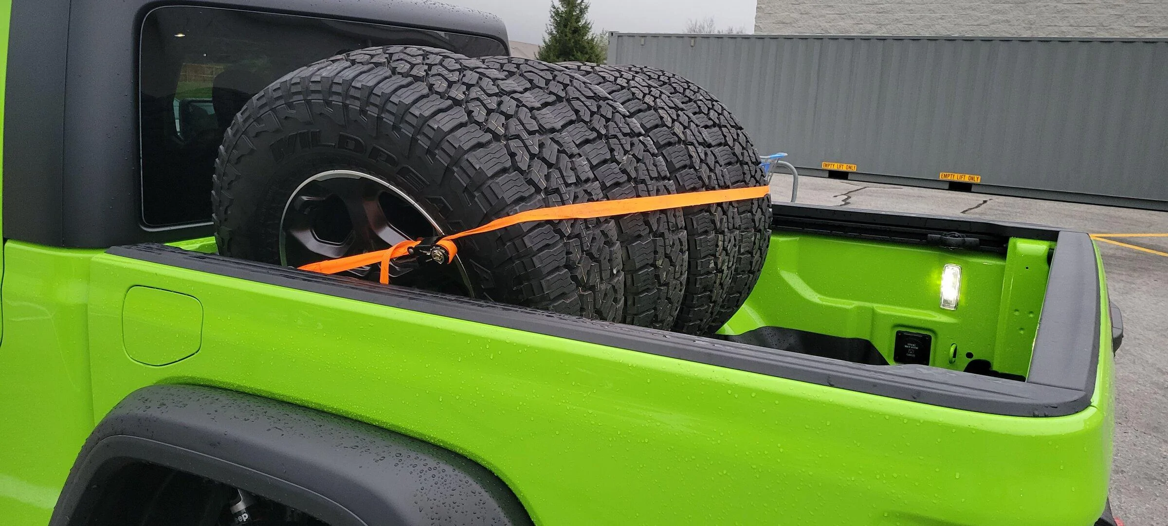 Jeep Gladiator Rubicon tires and wheels for sale (159 miles) 20211217_164819