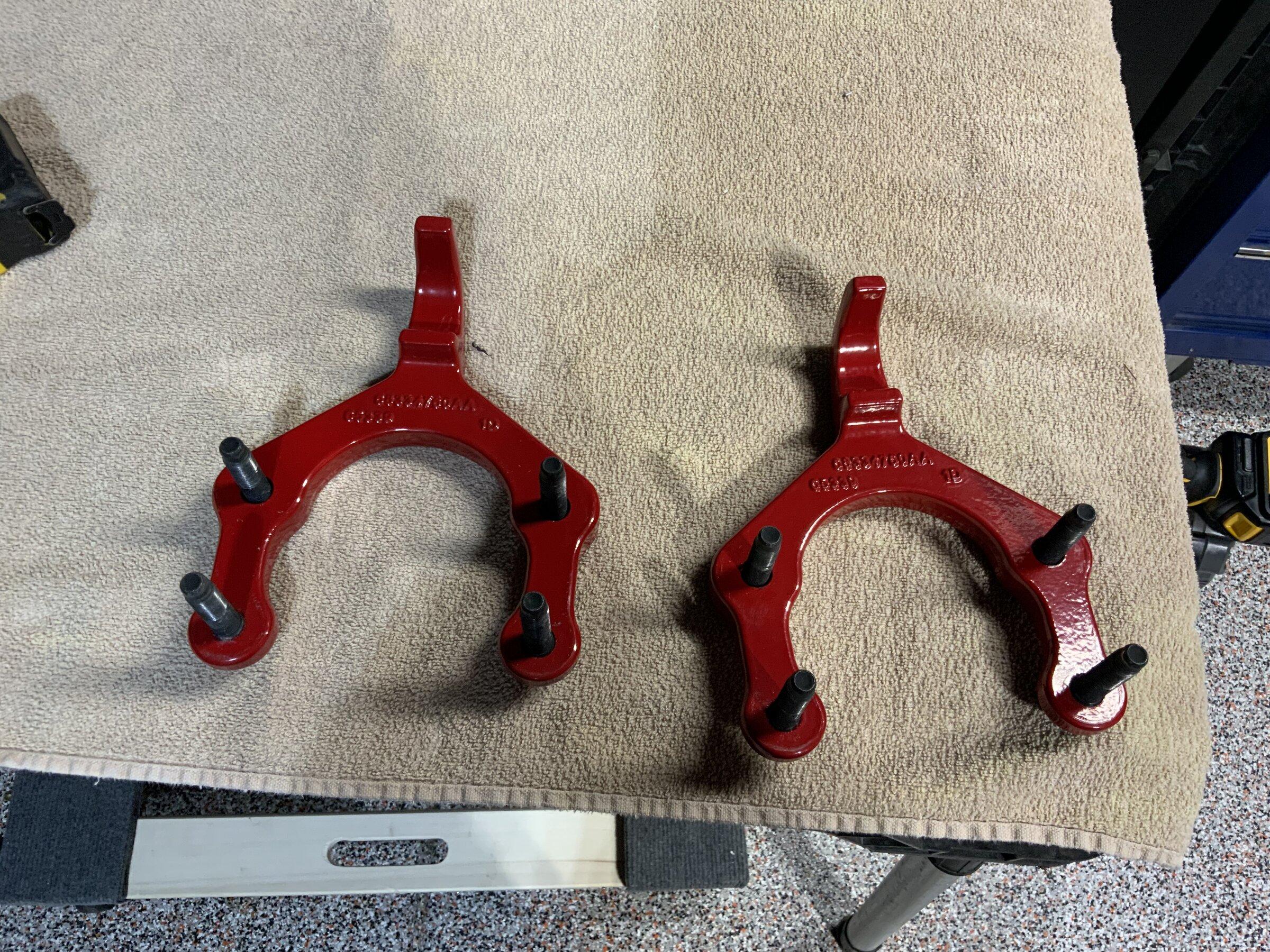 Jeep Gladiator OEM Red Front Bumper Tow Hooks off Rubicon Free Shipping 87383F70-B0EC-4747-9E23-160BA9924A56