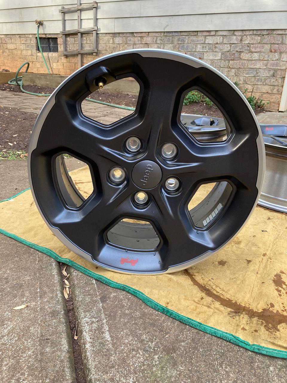 Jeep Gladiator Rubicon Take-off Rims - Will Ship IMG_6924