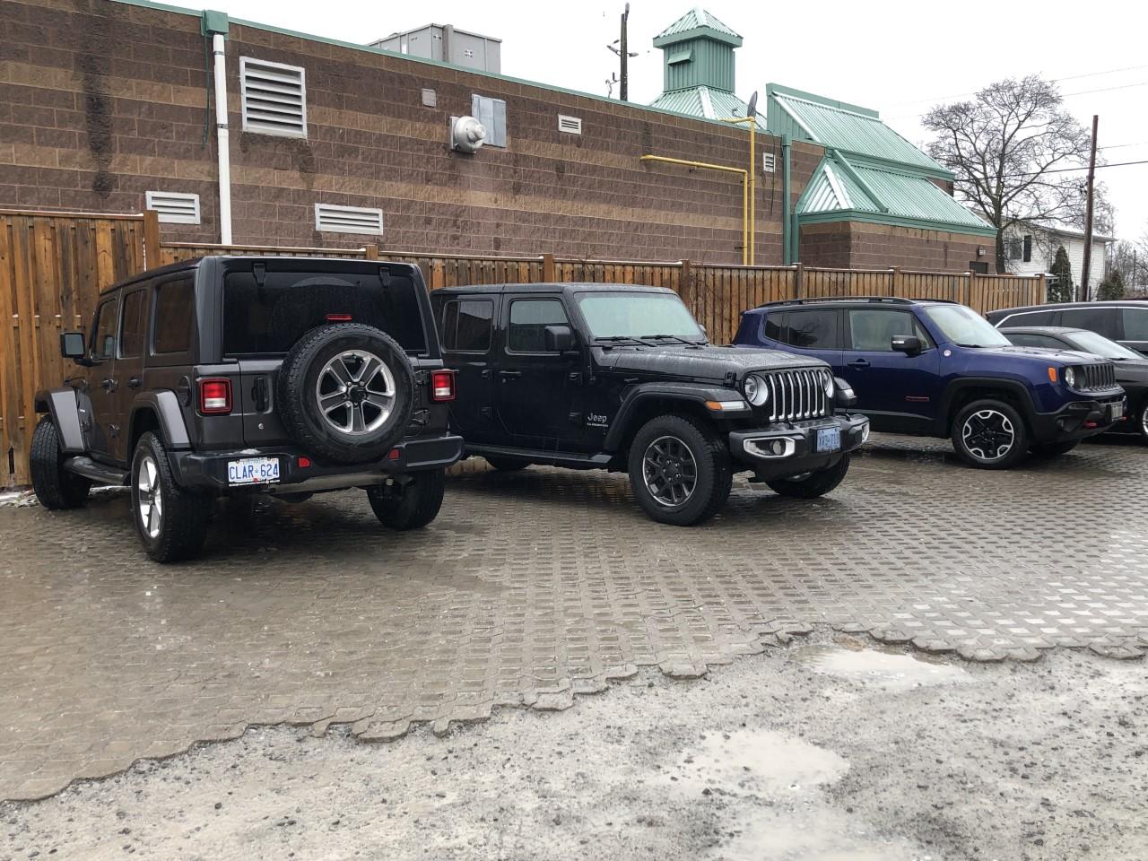 Jeep Gladiator Jeeps Parking Next To Jeeps JBJ