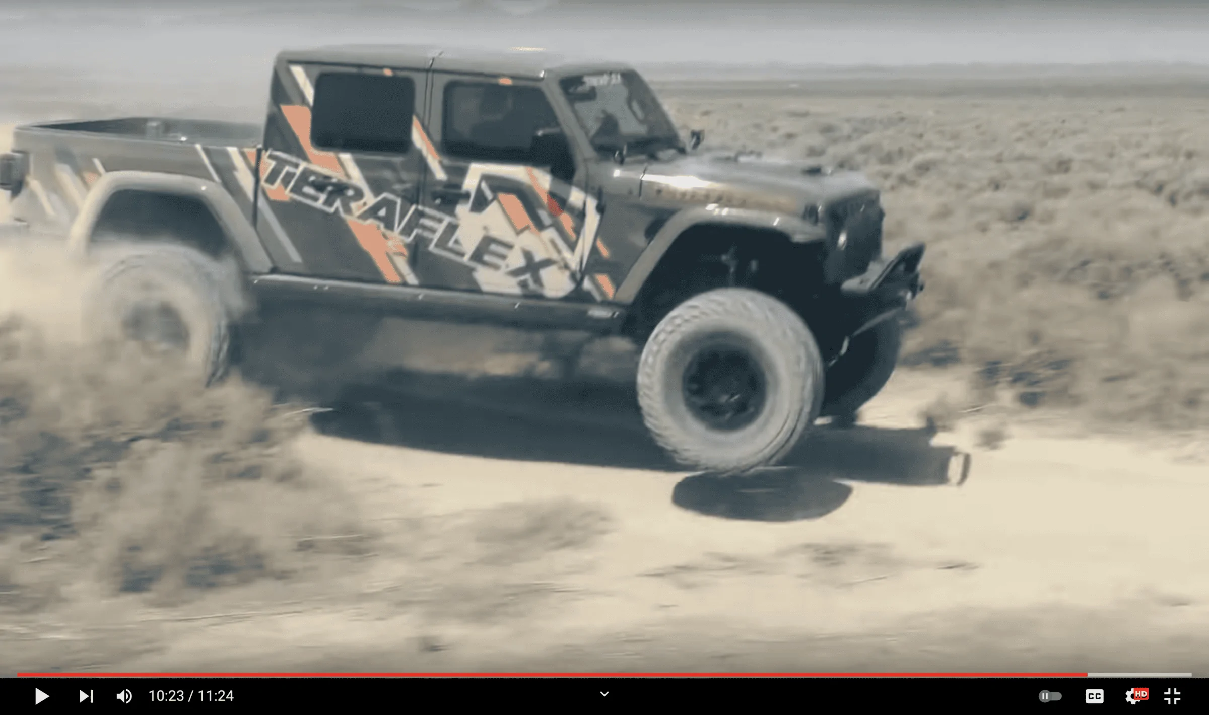Jeep Gladiator Mojave goes airborne, shocks bottoming out; pretty impressive, no bent-frame. Screen Shot 2021-12-19 at 7.43.10 PM