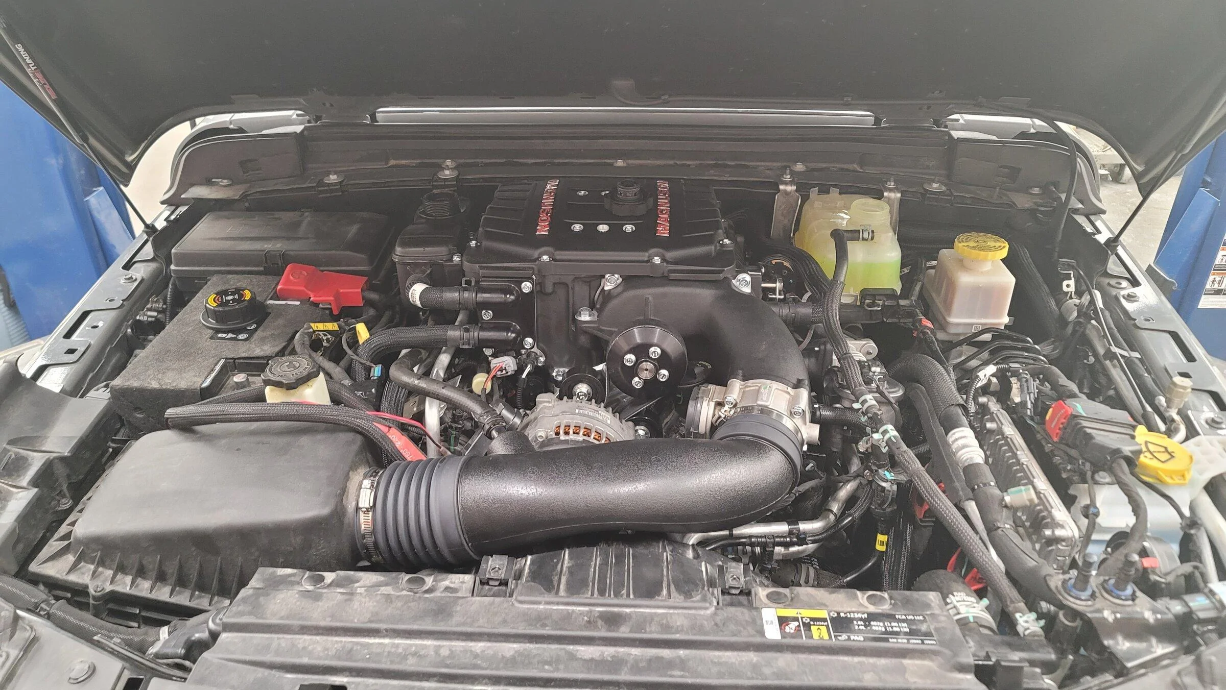 Jeep Gladiator Switching from Hamburgers to Magnuson 20211219_193736