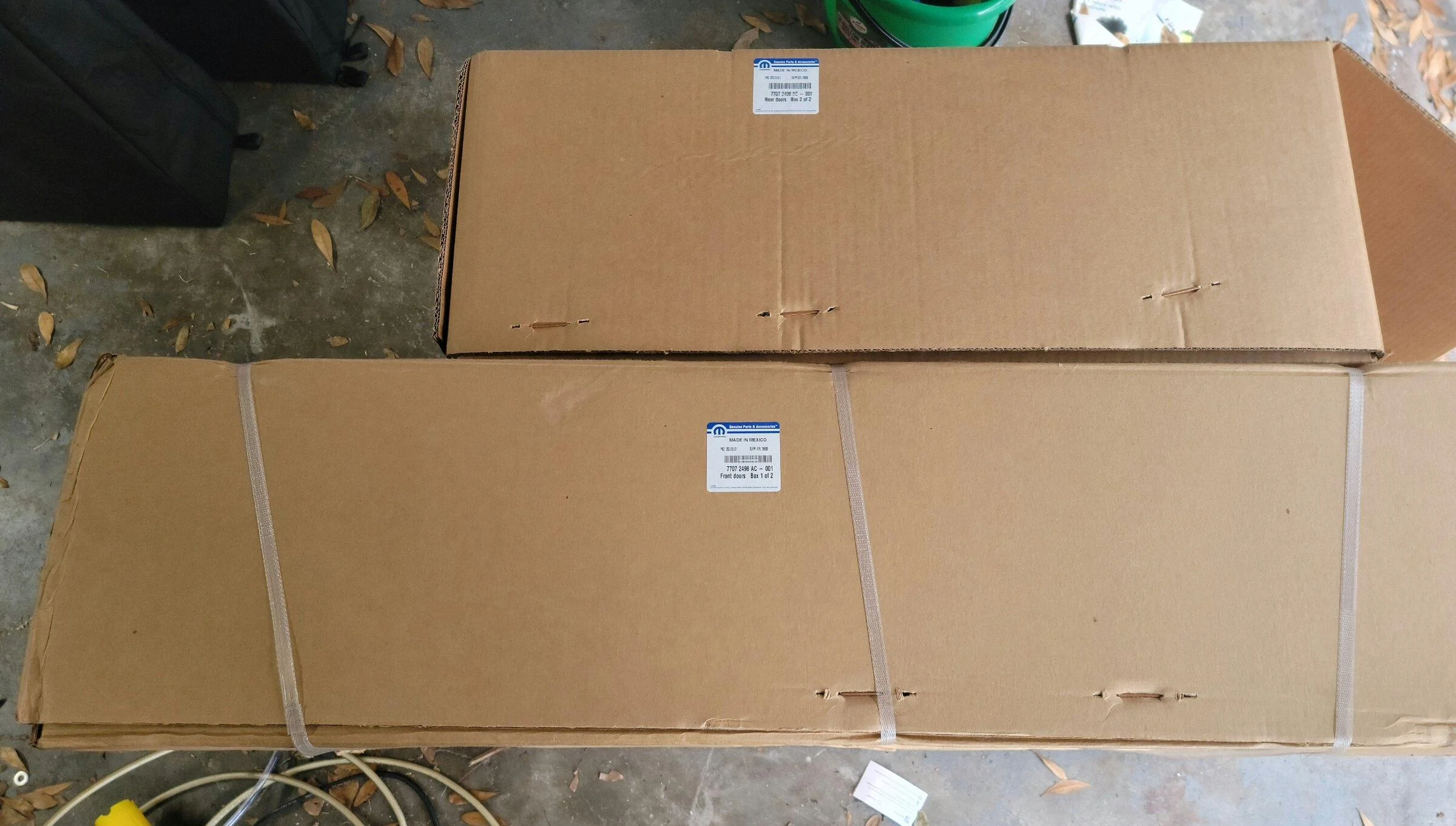 Jeep Gladiator Mopar Tube Doors Fit Gladiator or Wrangler JLU pictures added 12/20/21 20211220_110003