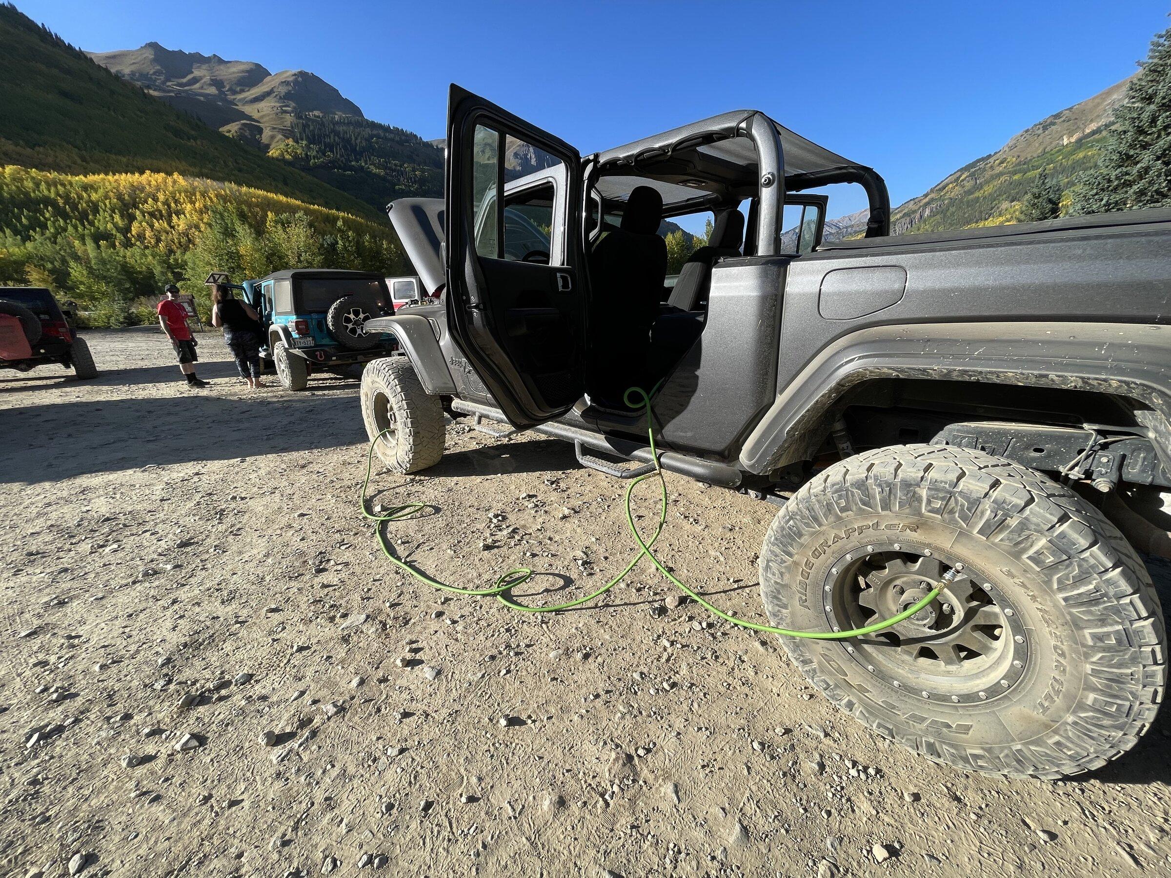 Jeep Gladiator What is everyone using to deflate / inflate their tires? ACF92C4E-E55F-439D-B314-0E4871592629