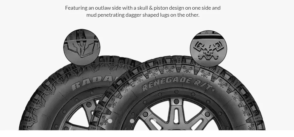 Jeep Gladiator Best 35" A/T tires Dual sidewall