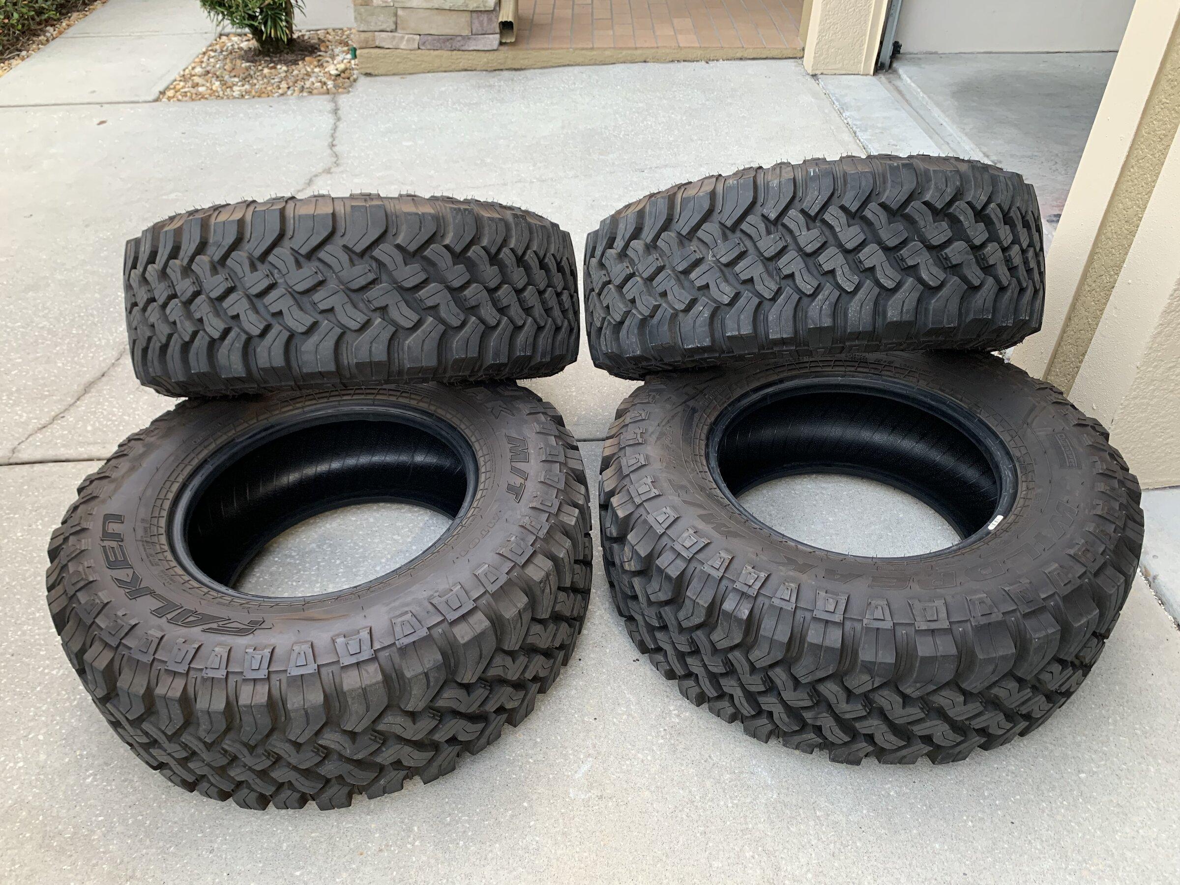 Jeep Gladiator Falken Wildpeak M/T Tires (4) 27034328-FCC3-438D-88E9-FA8D922C938B