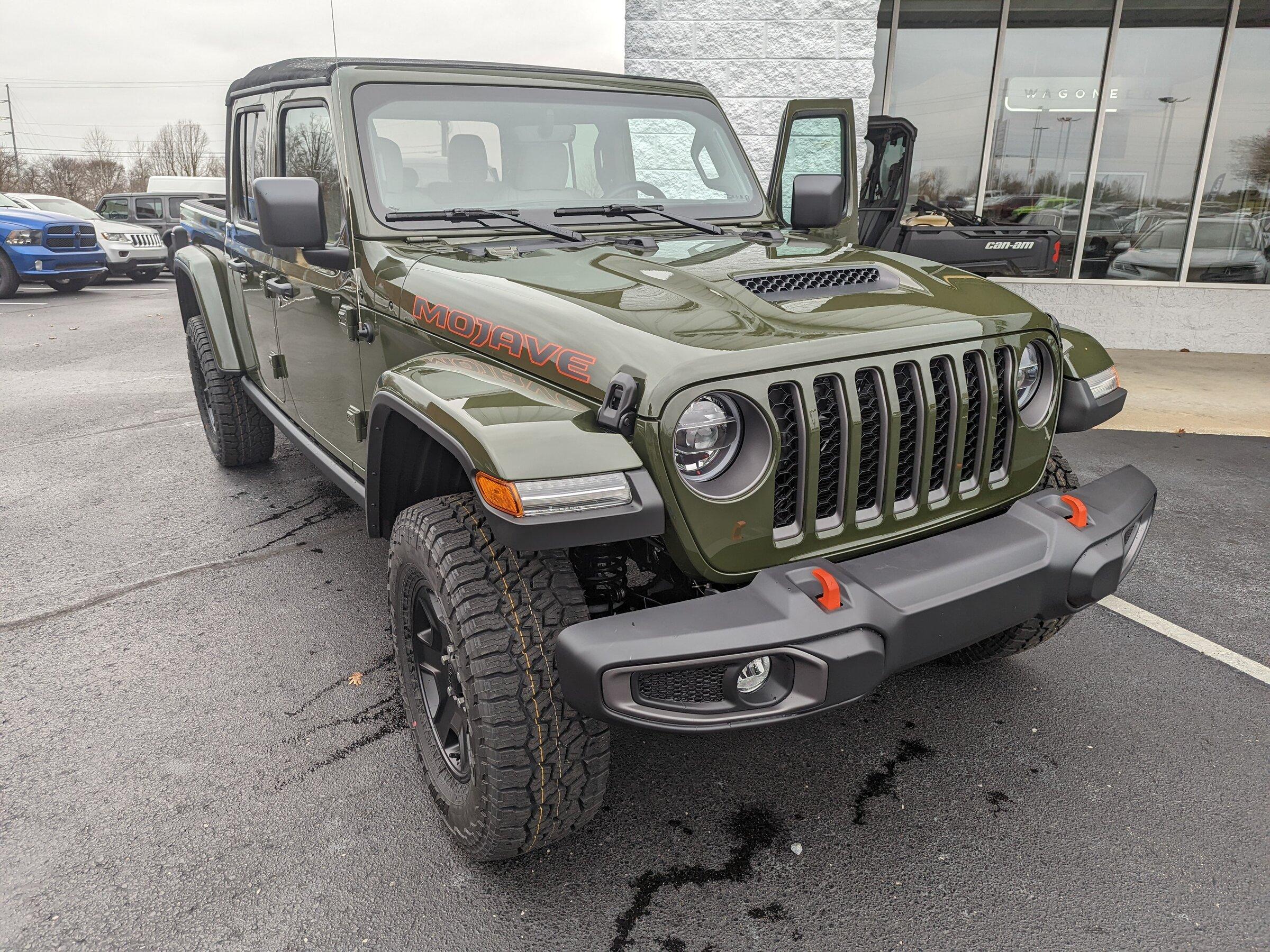 Jeep Gladiator SARGE GREEN Gladiator club PXL_20211220_174357821