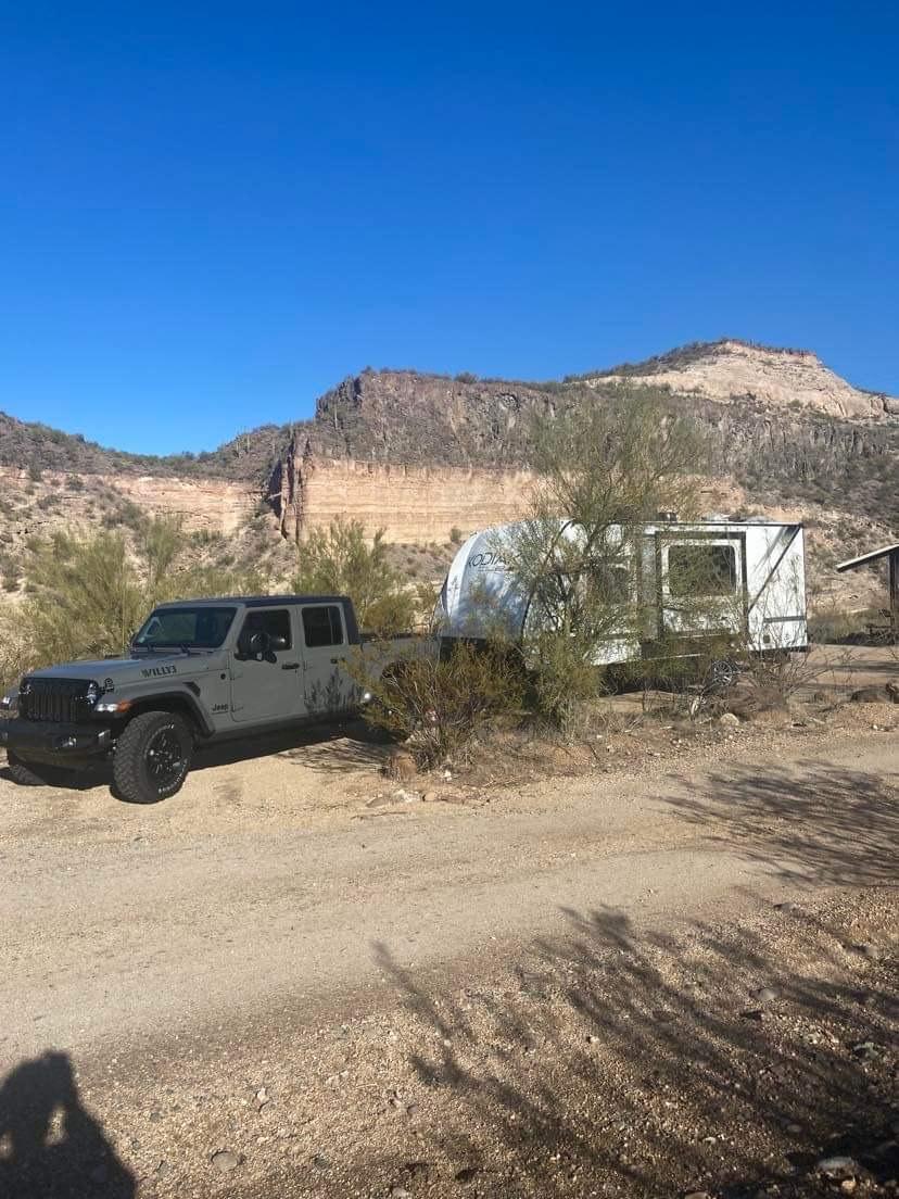Jeep Gladiator EcoDiesel engine temp when towing Gladiator and trailer .JPG