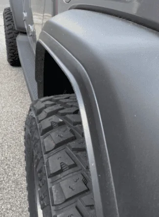 Jeep Gladiator Gloss black fenders for Max tow fenders 1640190561297